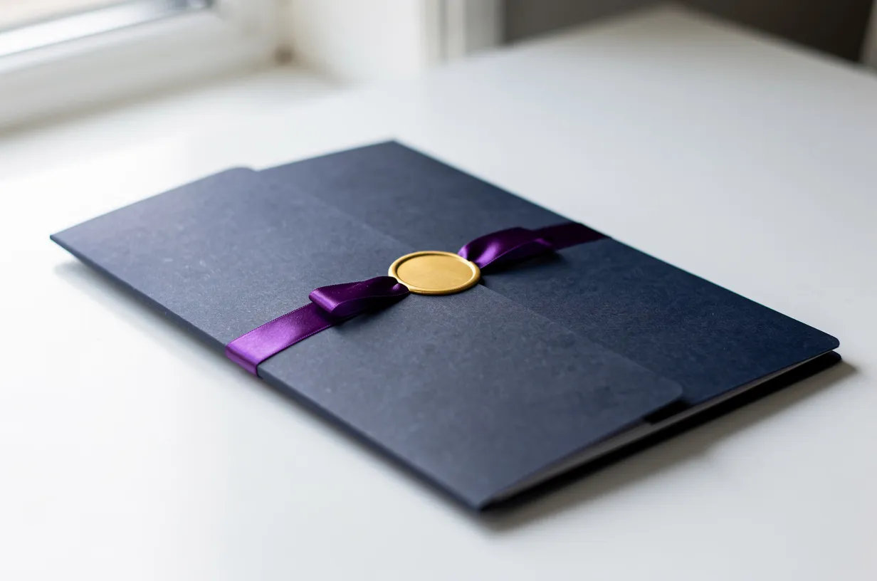 PLN Smile guarantee certificate presented in a premium folder