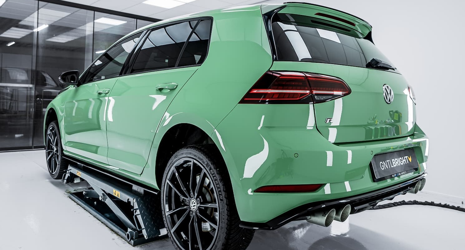 Golf R with ceramic coating