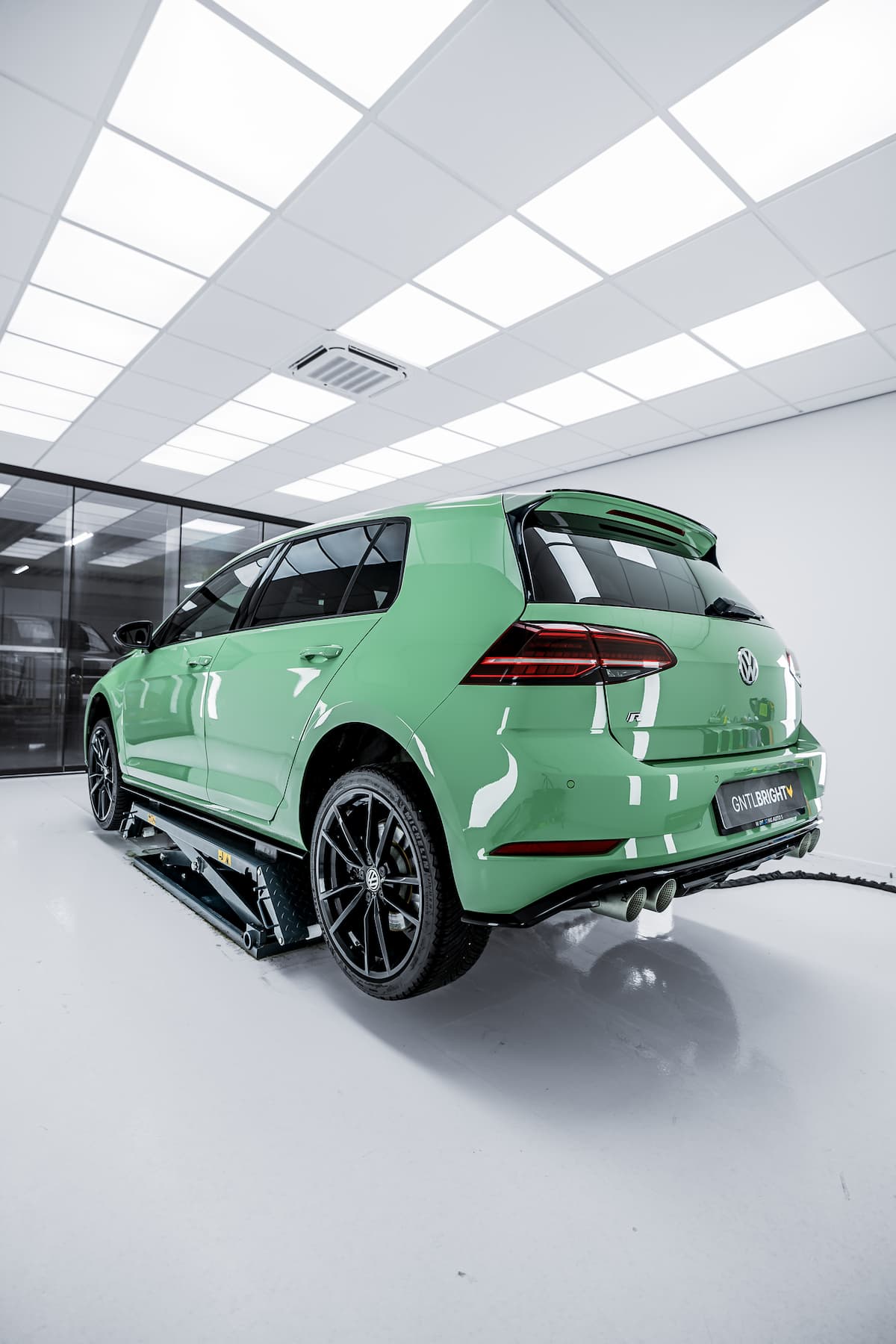 Golf R met keramische coating achterzijde