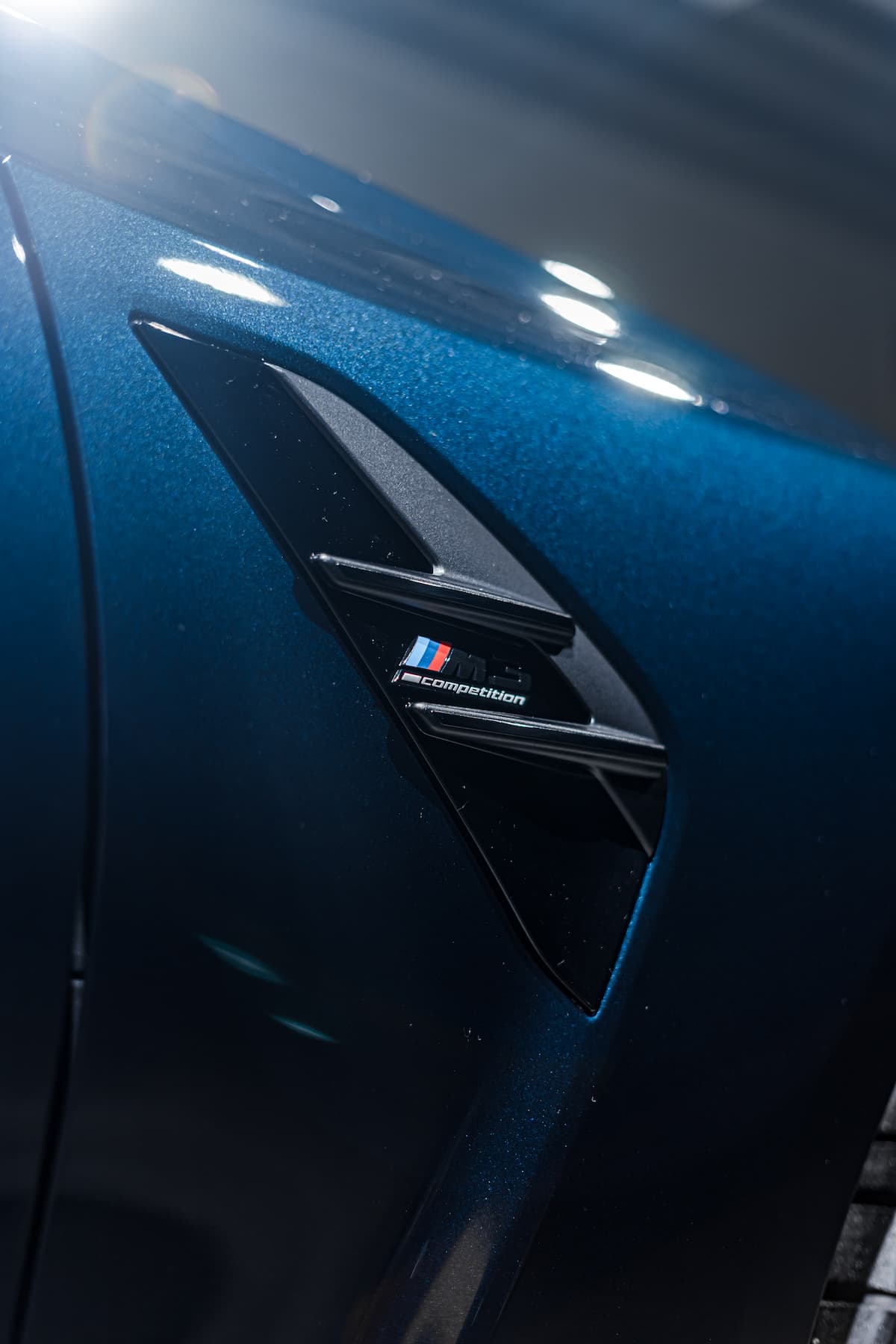 BMW M3 Touring with ceramic coating side detail