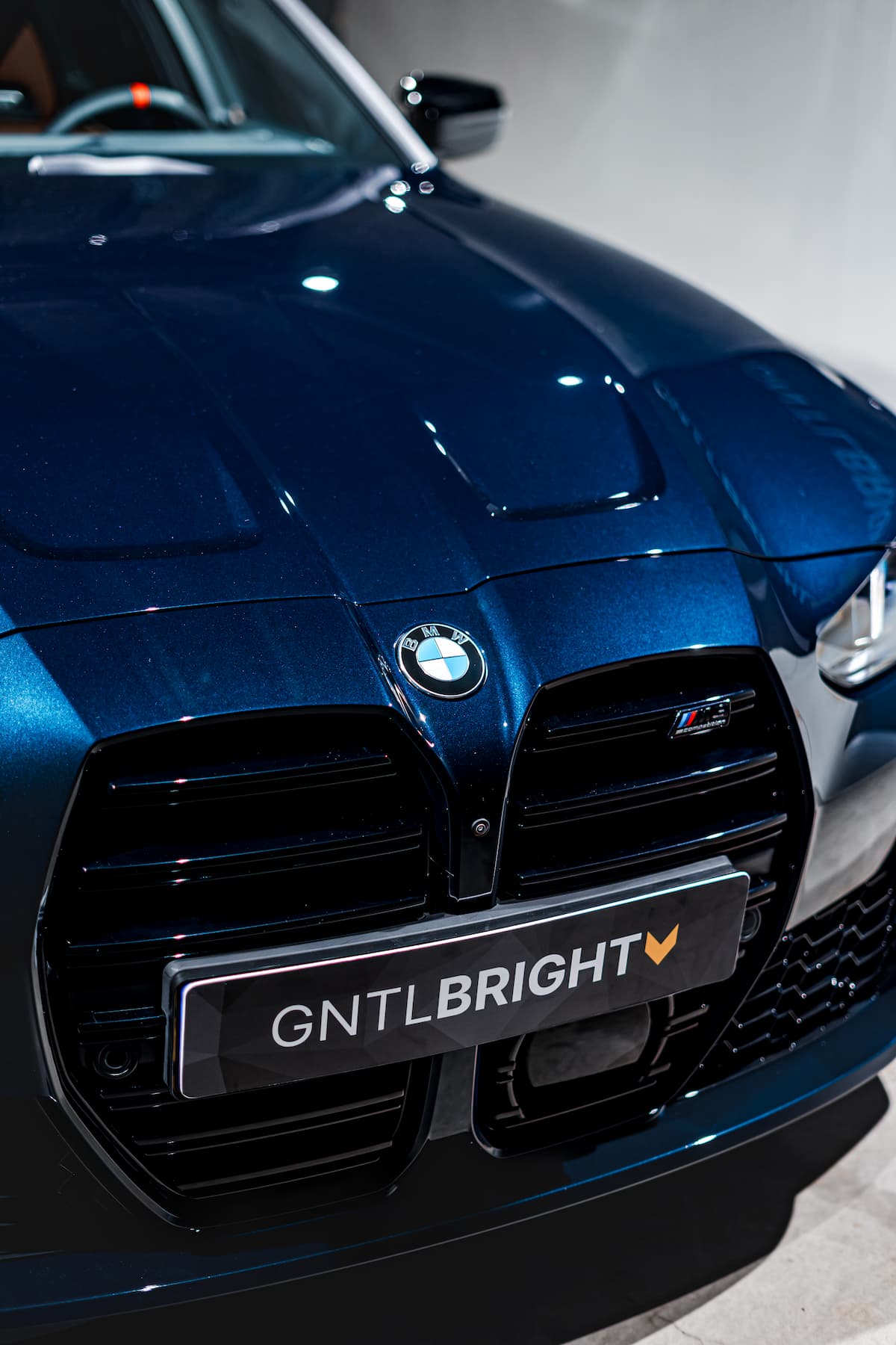 BMW M3 Touring with ceramic coating bonnet detail