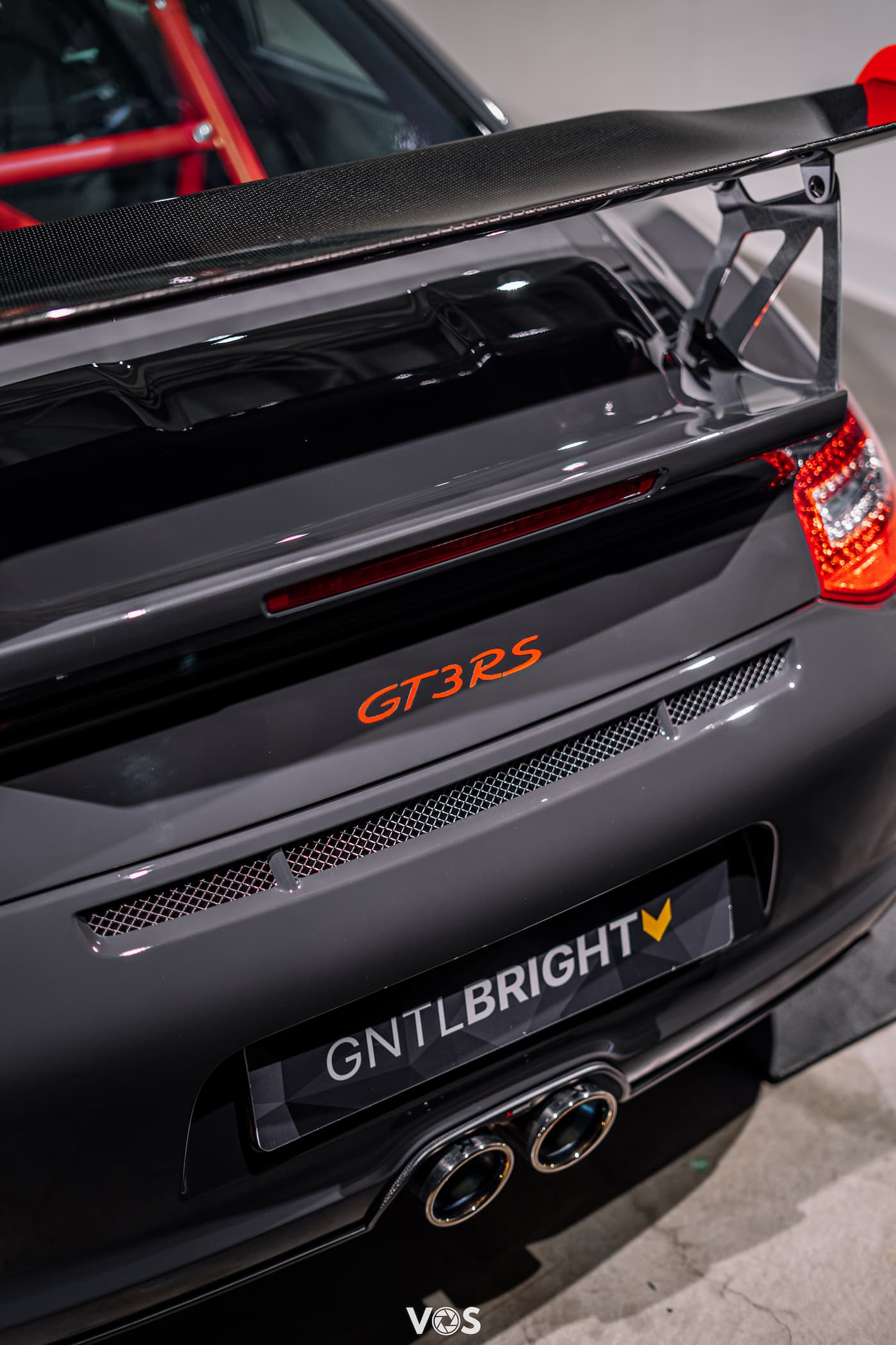 Porsche 997 GT3 RS detailing rear detail