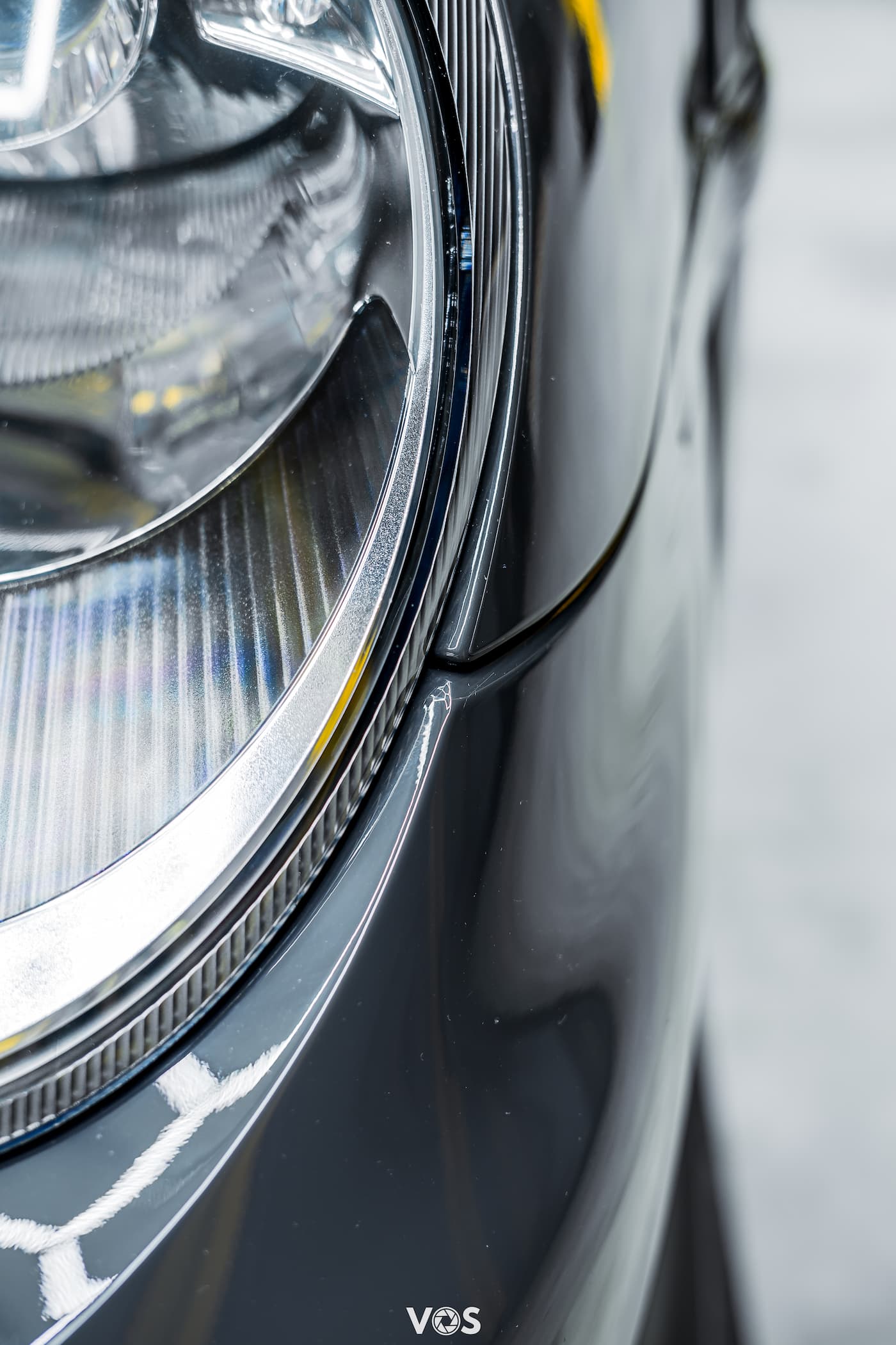 Porsche 997 GT3 RS detailing head light detail