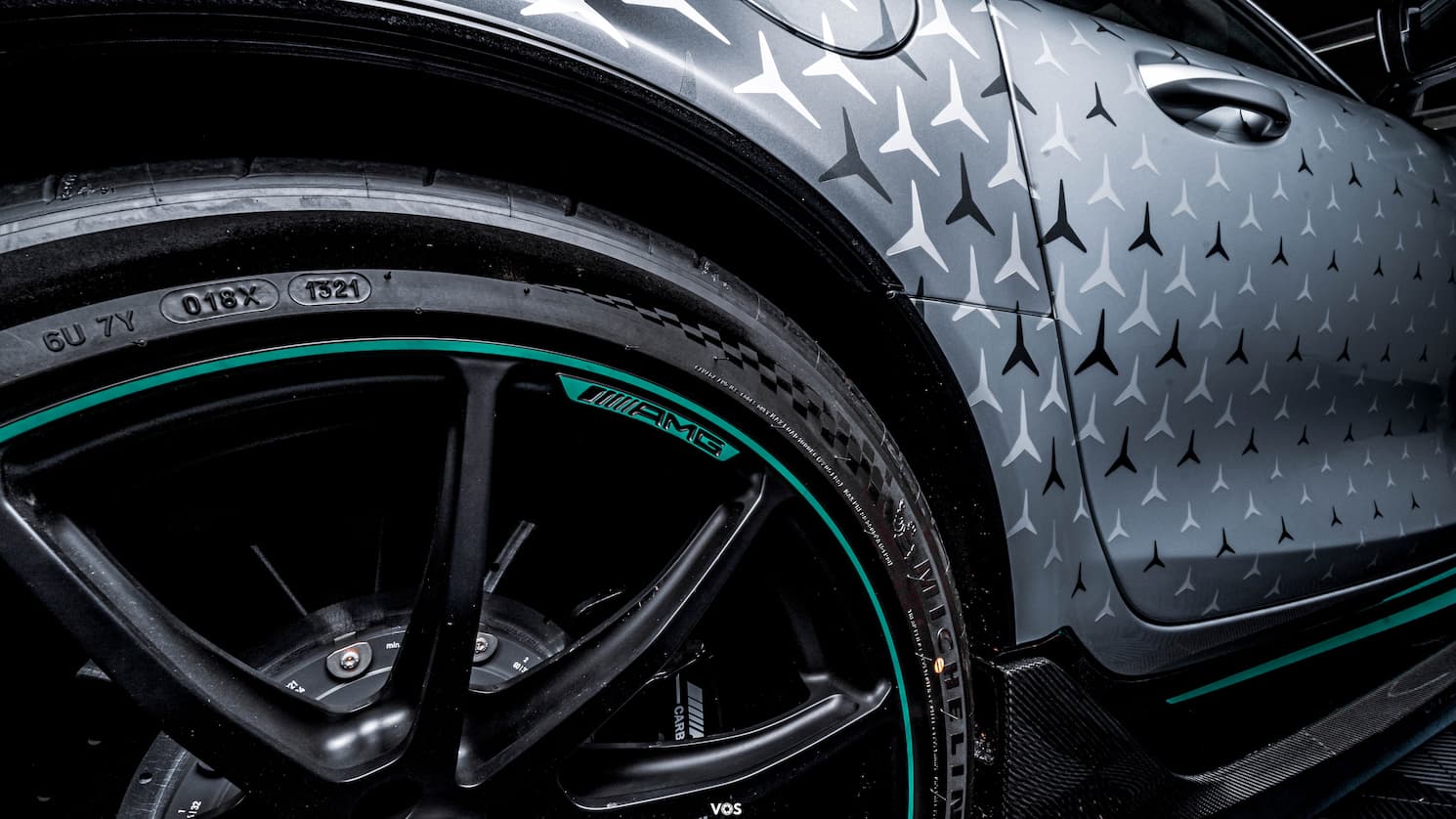 Mercedes AMG GT Black Series P One Edition wielkast met ppf