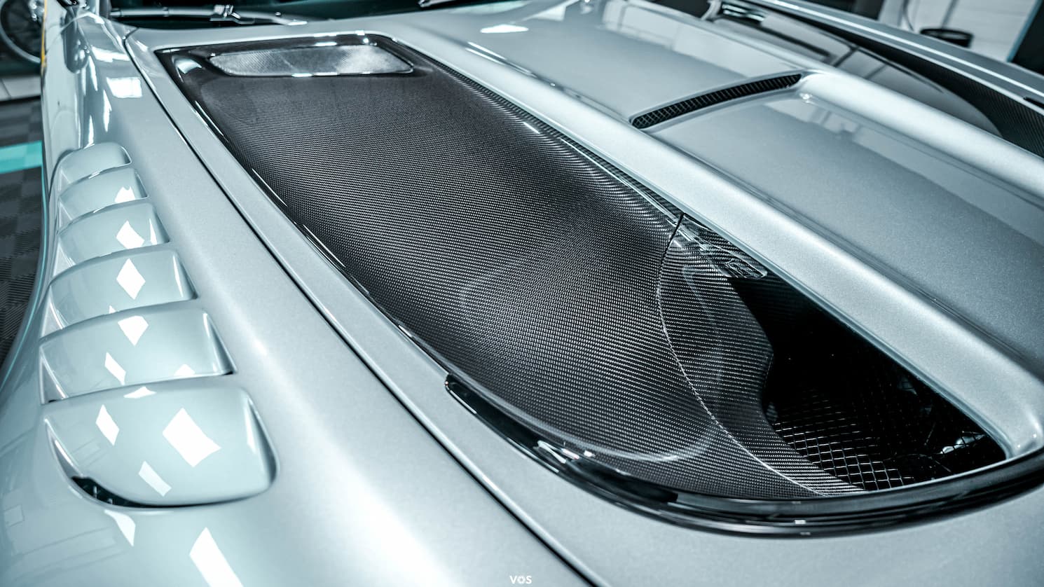 Mercedes AMG GT Black Series P One Edition met Full Protection PPF motorkap detail