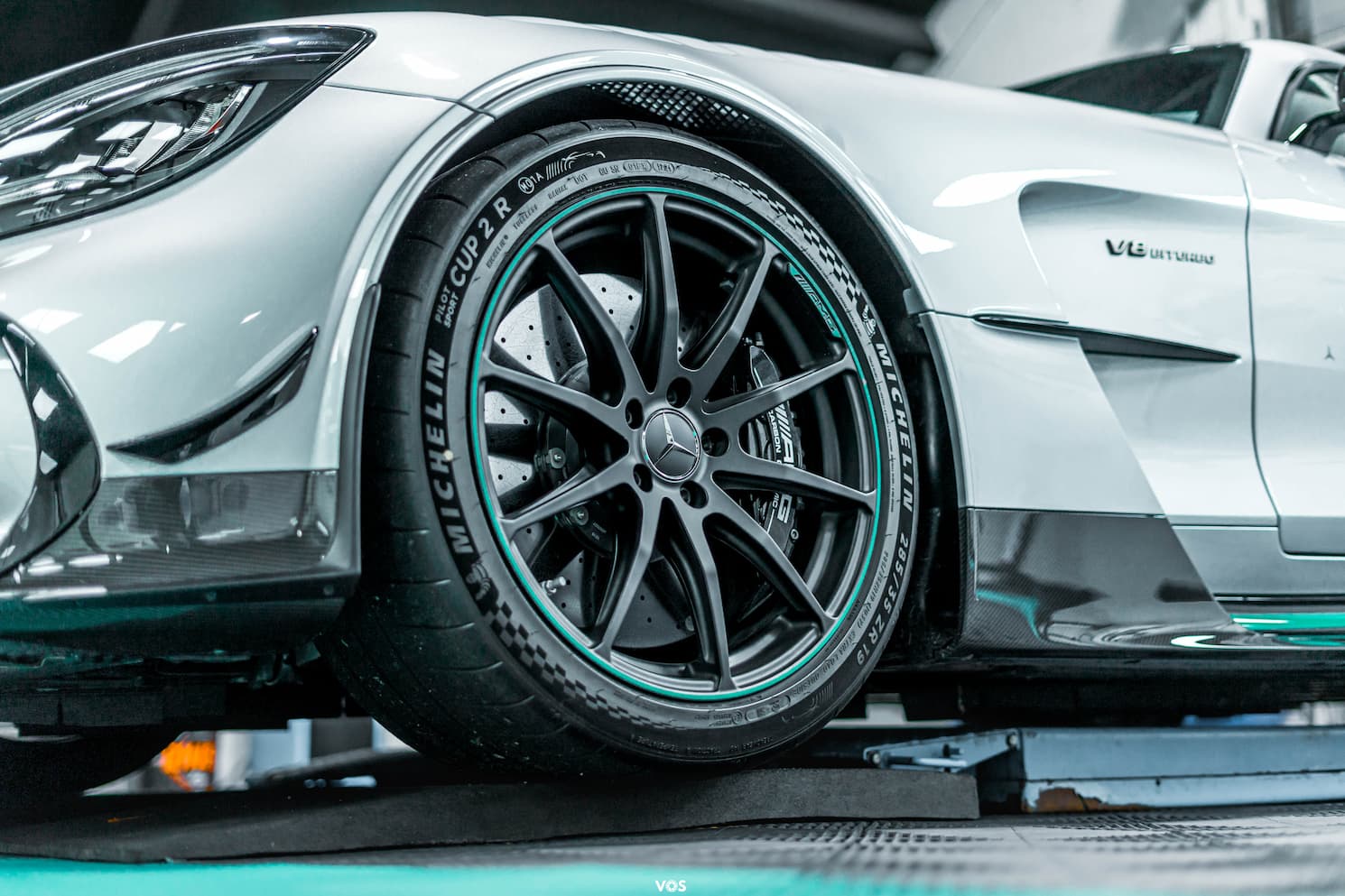 Mercedes AMG GT Black Series P One Edition met Full Protection PPF voorwiel links