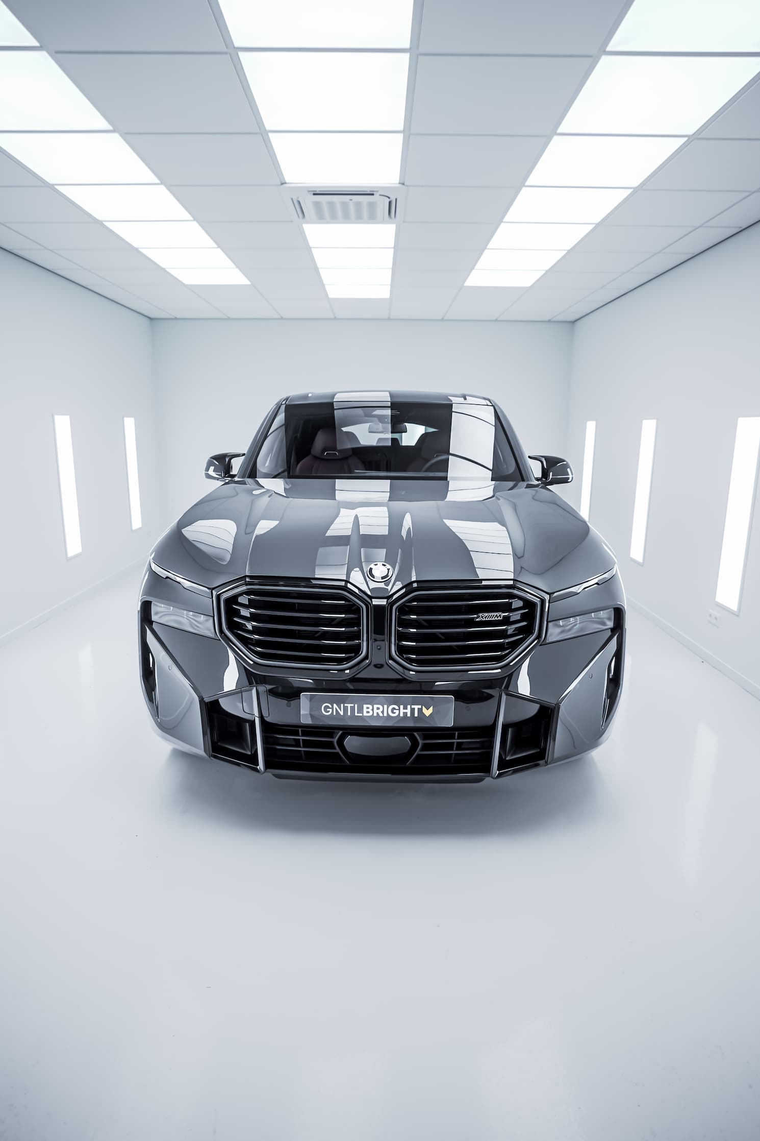 BMW XM with Full Protection PPF front view