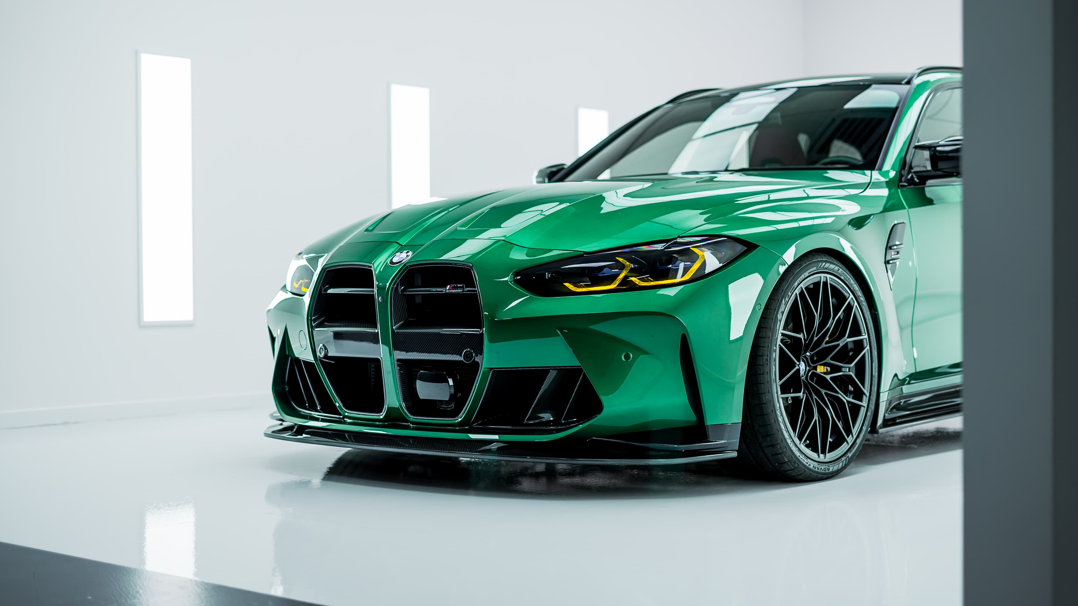 BMW M3 Full Protection PPF and customizing front view left