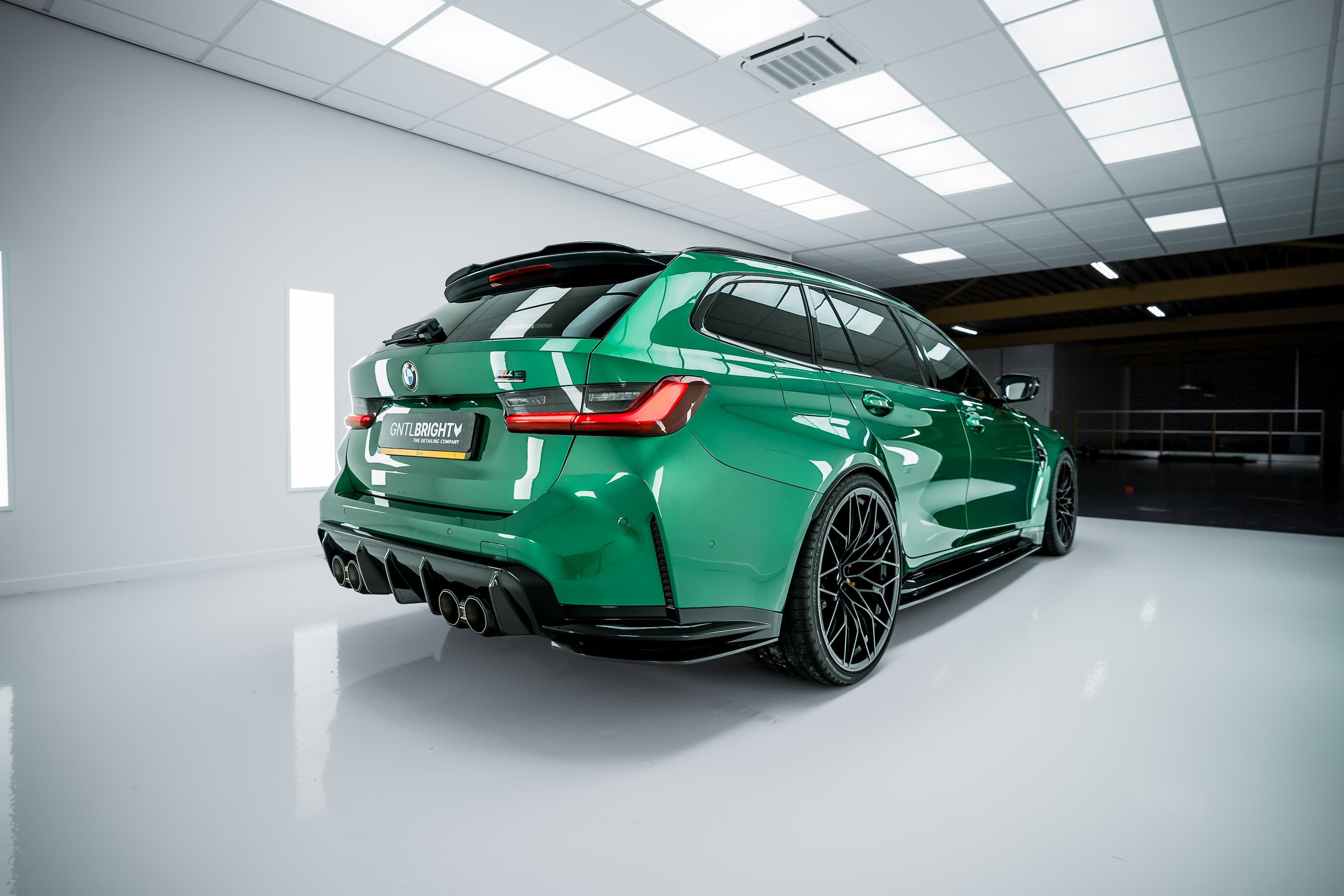 BMW M3 Full Protection PPF and customizing rear view right