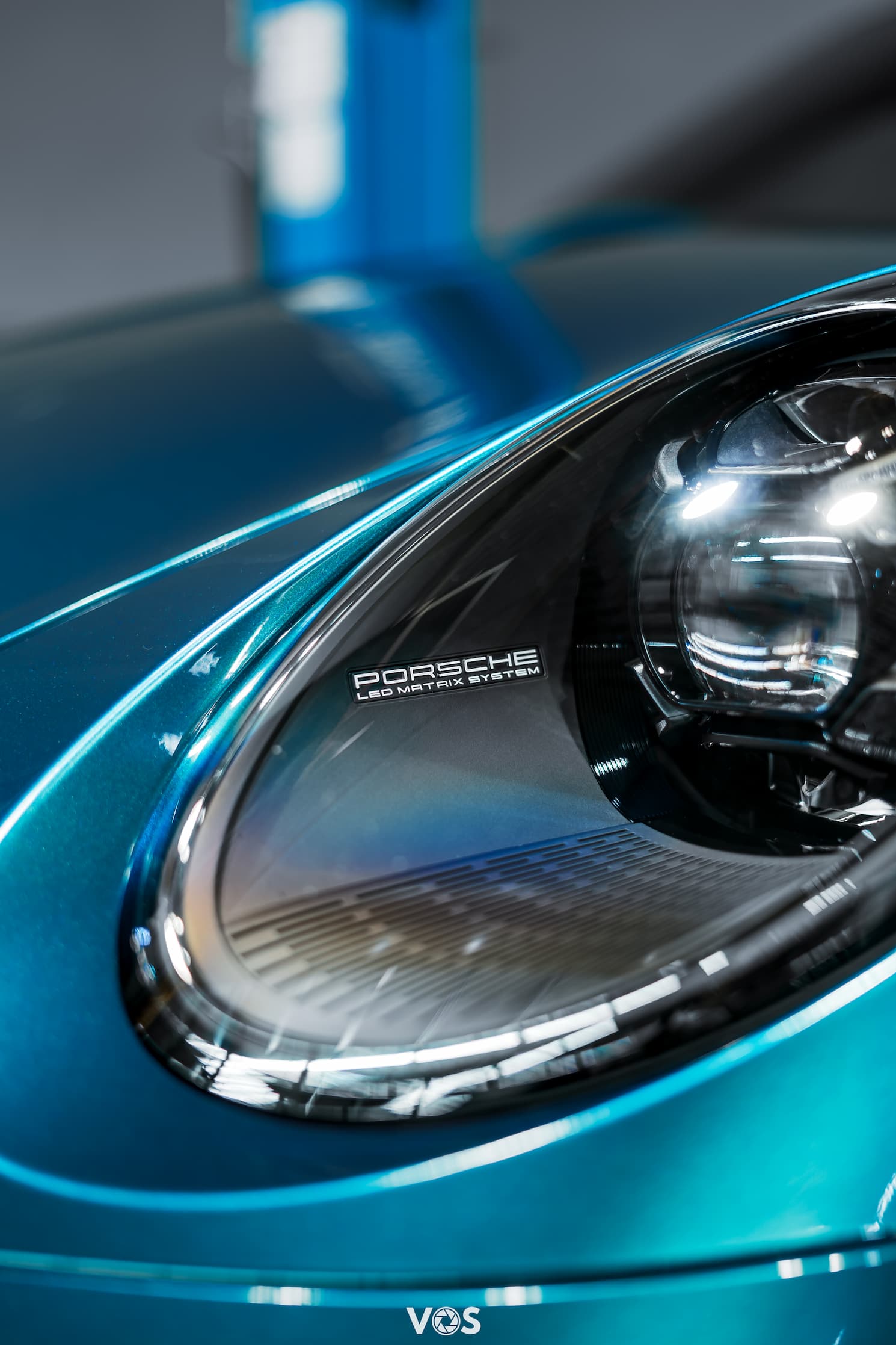 Porsche 911 GT3 Touring met Full Protection PPF koplamp detail