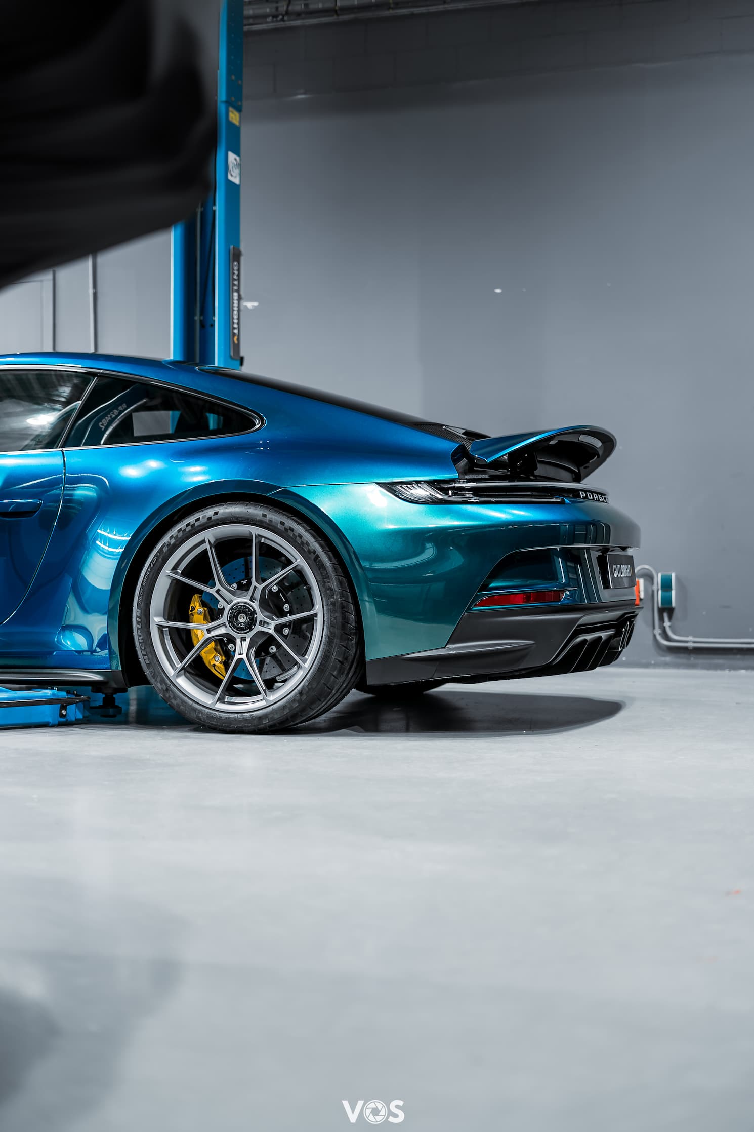 Porsche 911 GT3 Touring met Full Protection PPF linksachter