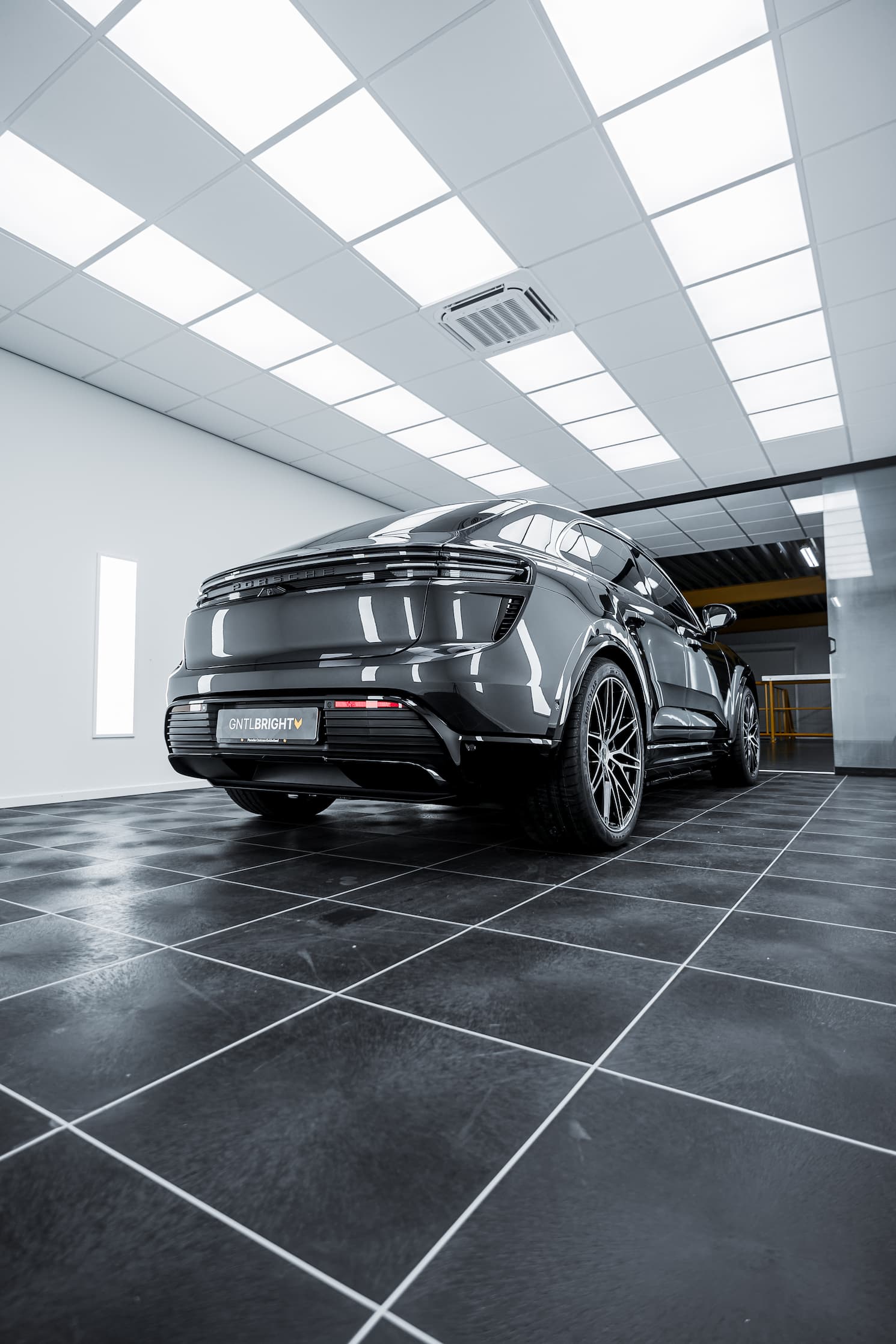 Porsche Macan Turbo S met Full Protection PPF achterzijde