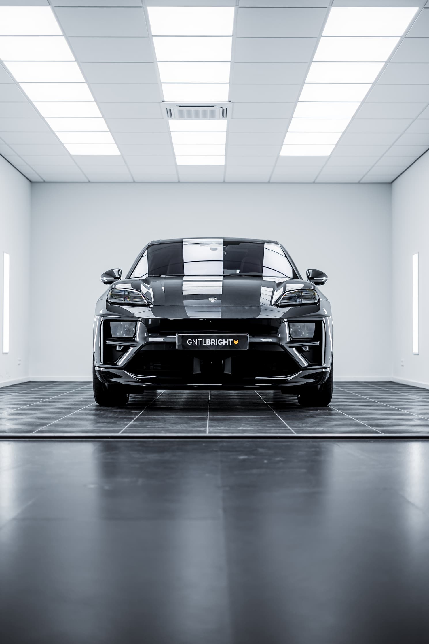 Porsche Macan Turbo S met Full Protection PPF voorzijde