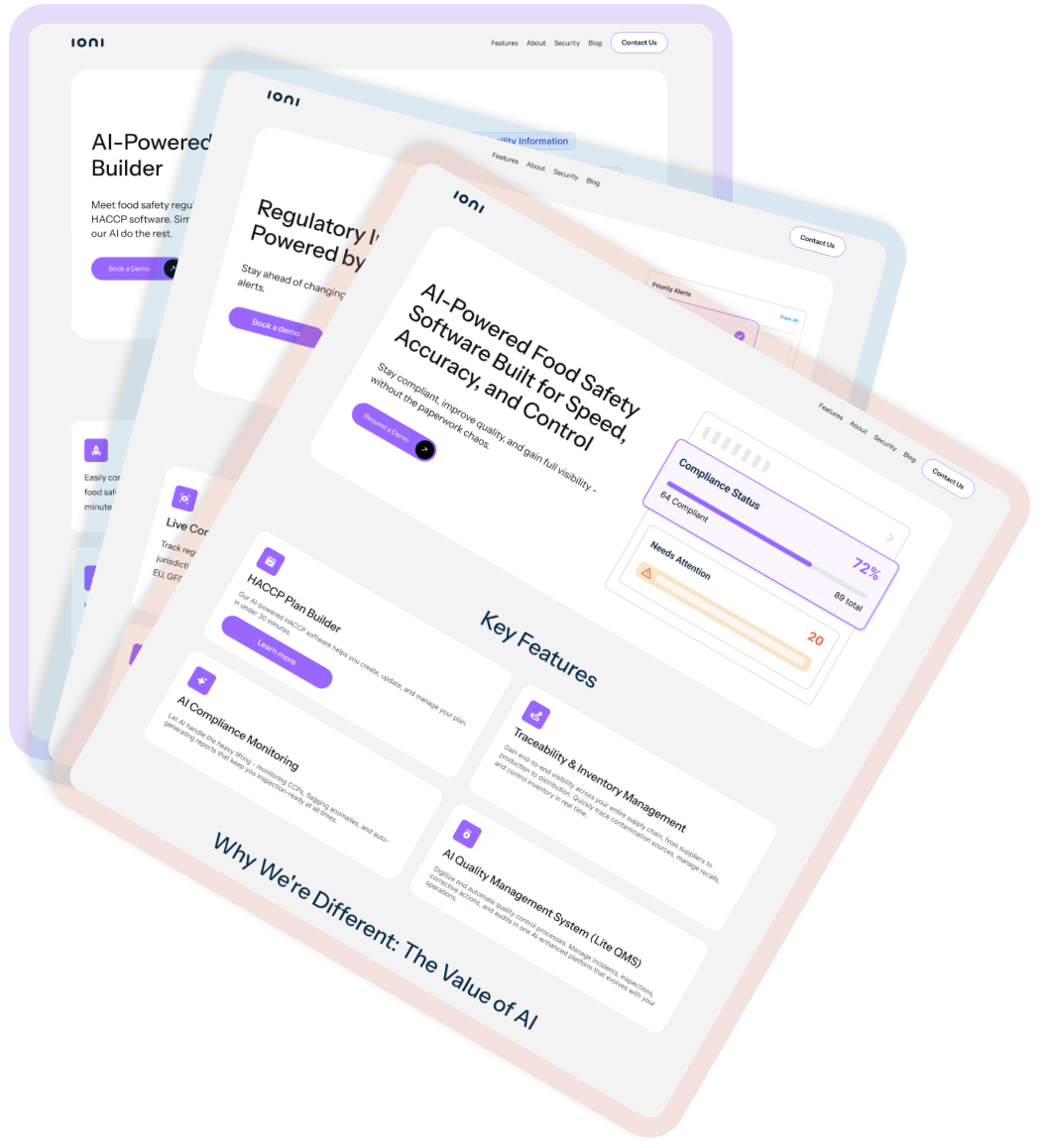 AI-Powered HACCP Builder
