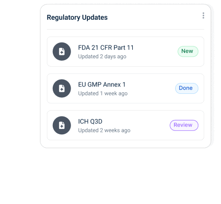 AI Regulatory  Intelligence Software