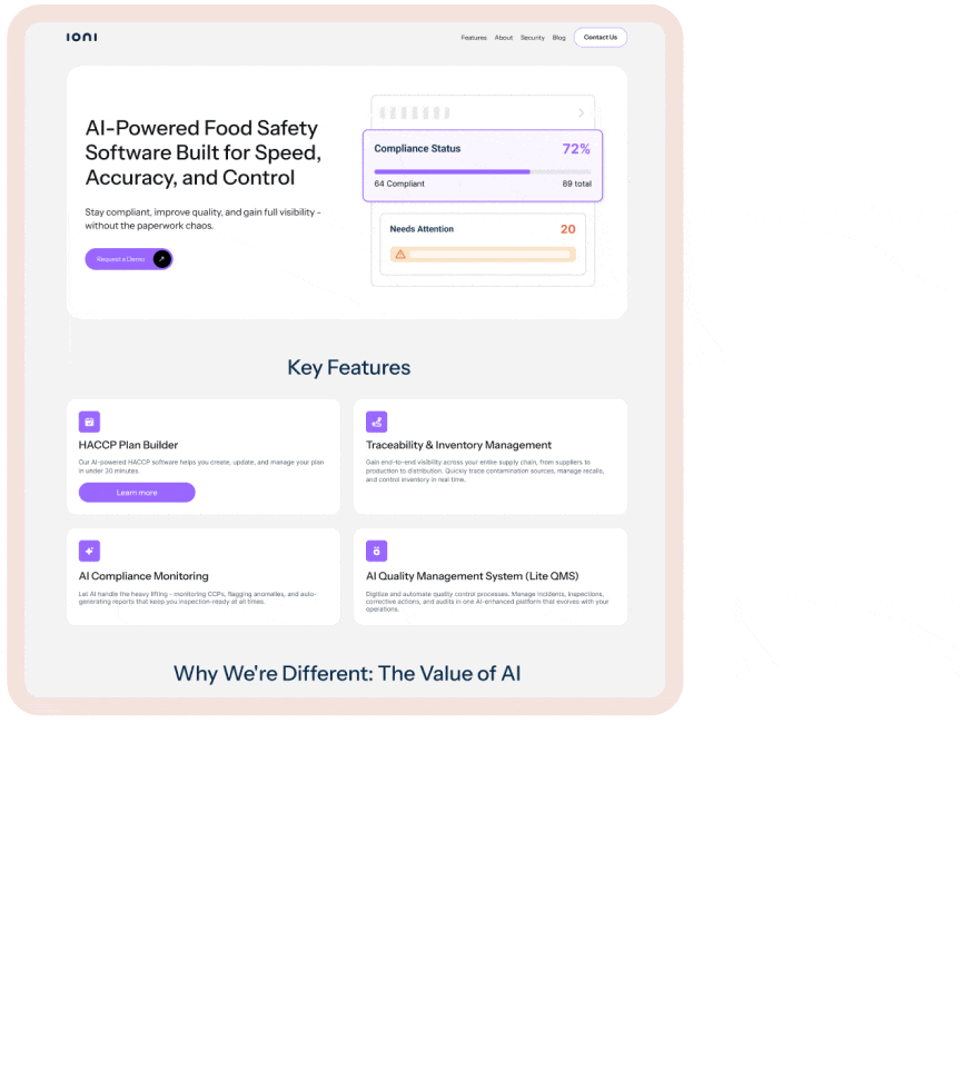 AI-Powered HACCP Builder