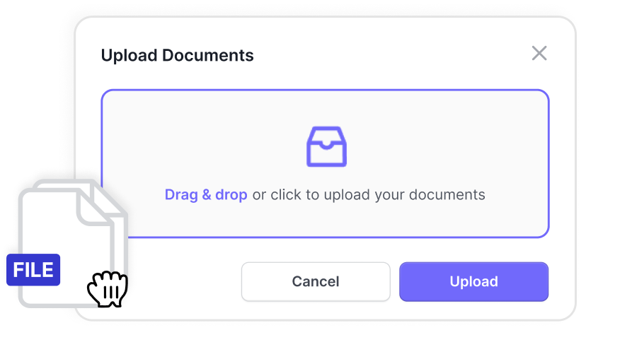 Upload Your Documents