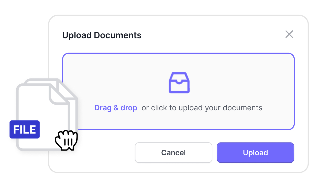 Upload Your Documents