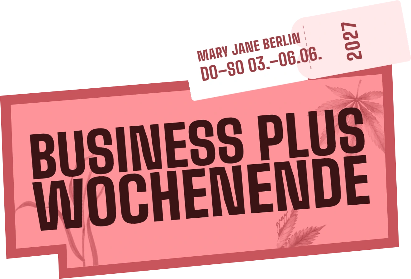 Business plus Wochenende