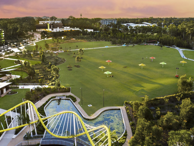 SC 7 hectares of green space & walking tracks