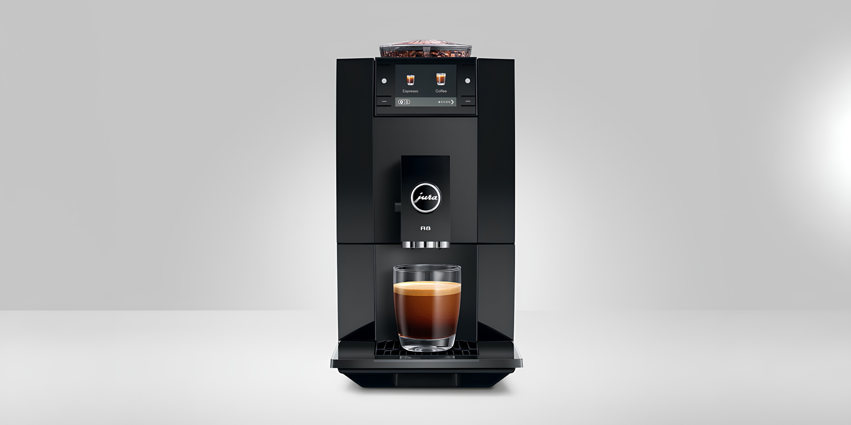 JURA A8 coffee machine designed by REFRAME Design