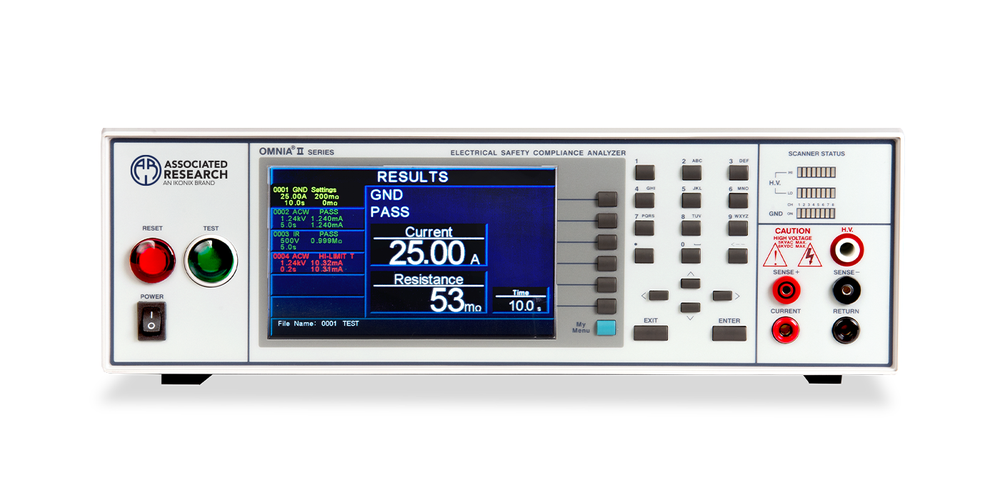 Associated Research OMNIA II electrical safety compliance analyser