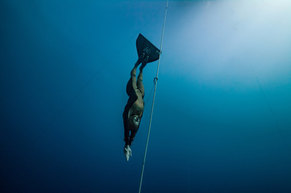 Natalia Molchanova greatest free diver in history diving