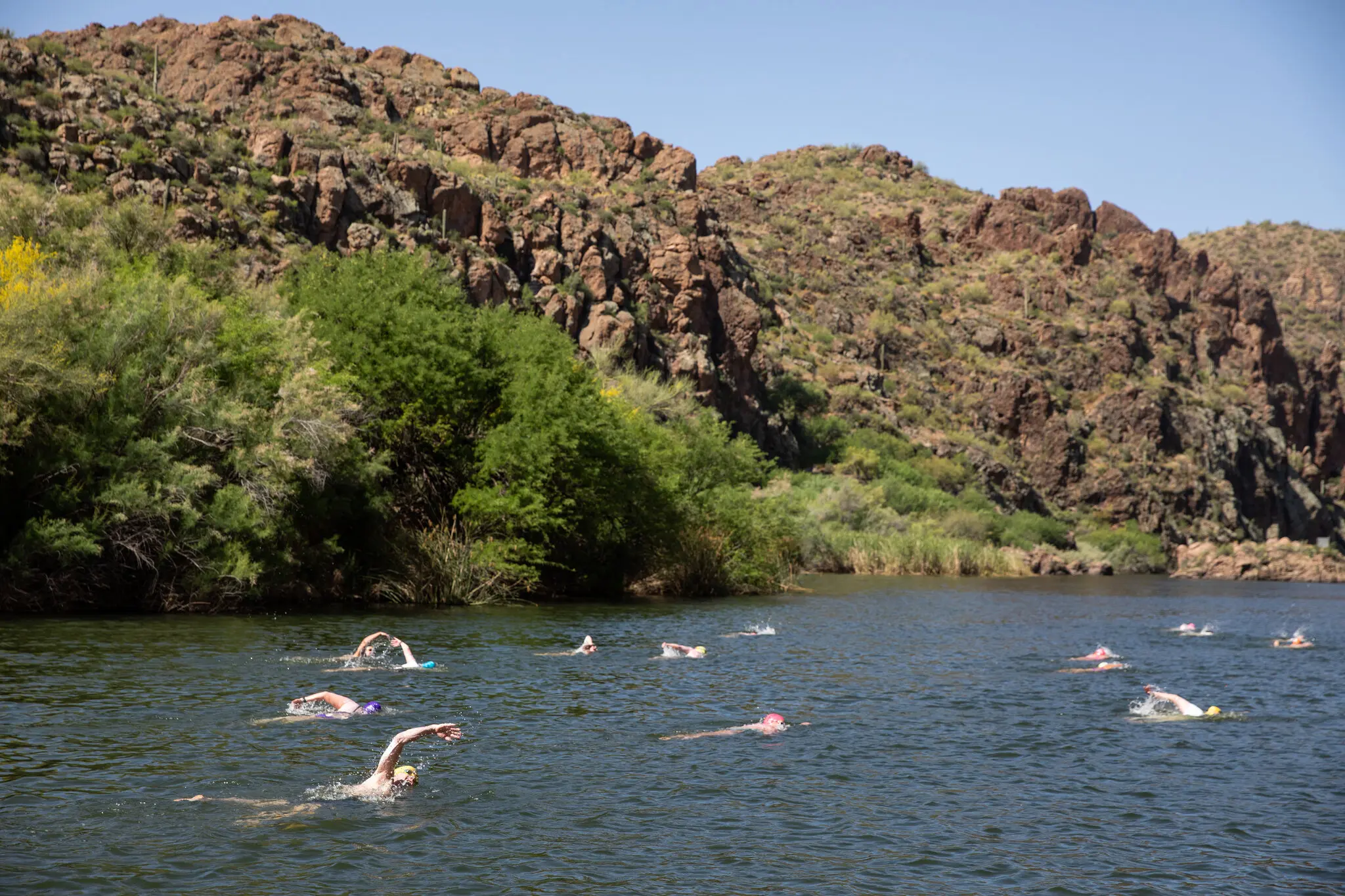 Bone-chilling temperatures, dramatic scenery and road trip interludes make the SCAR Swim a fan favorite in the niche sport of open water swimming.