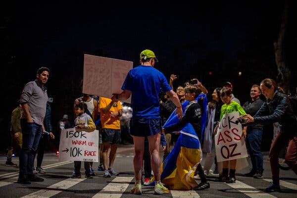 Pearlman set a record in the Central Park Loop Challenge with 19 loops and 116 miles.
