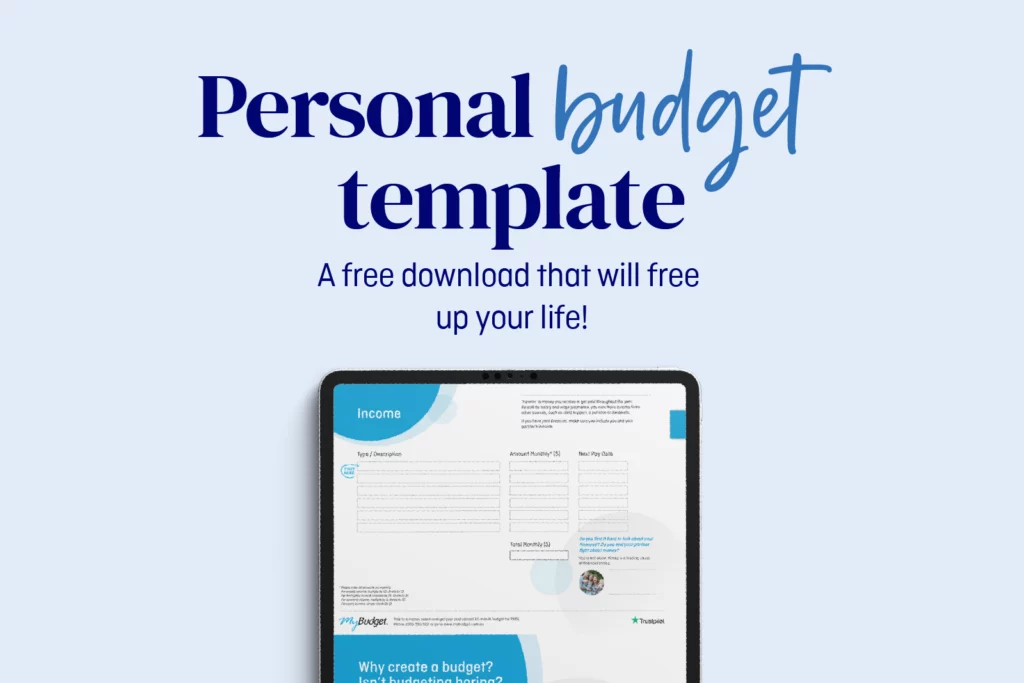 Personal budget template: A free download to regain control of your finances