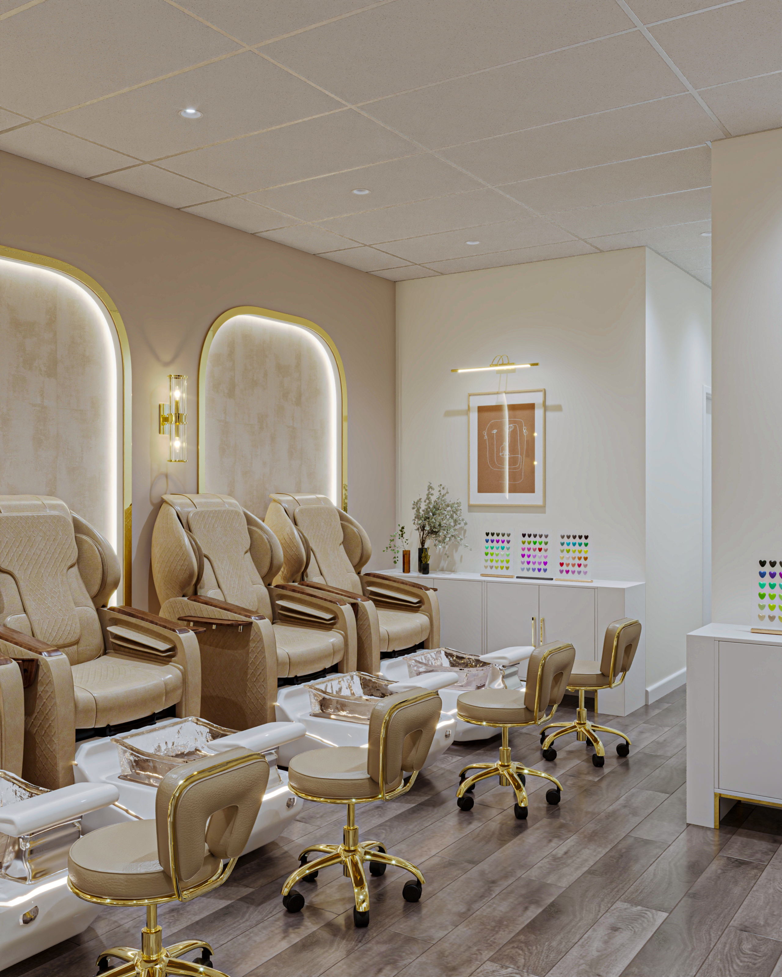 Bảng dự toán chi phí mở tiệm nail mỹ chi tiết