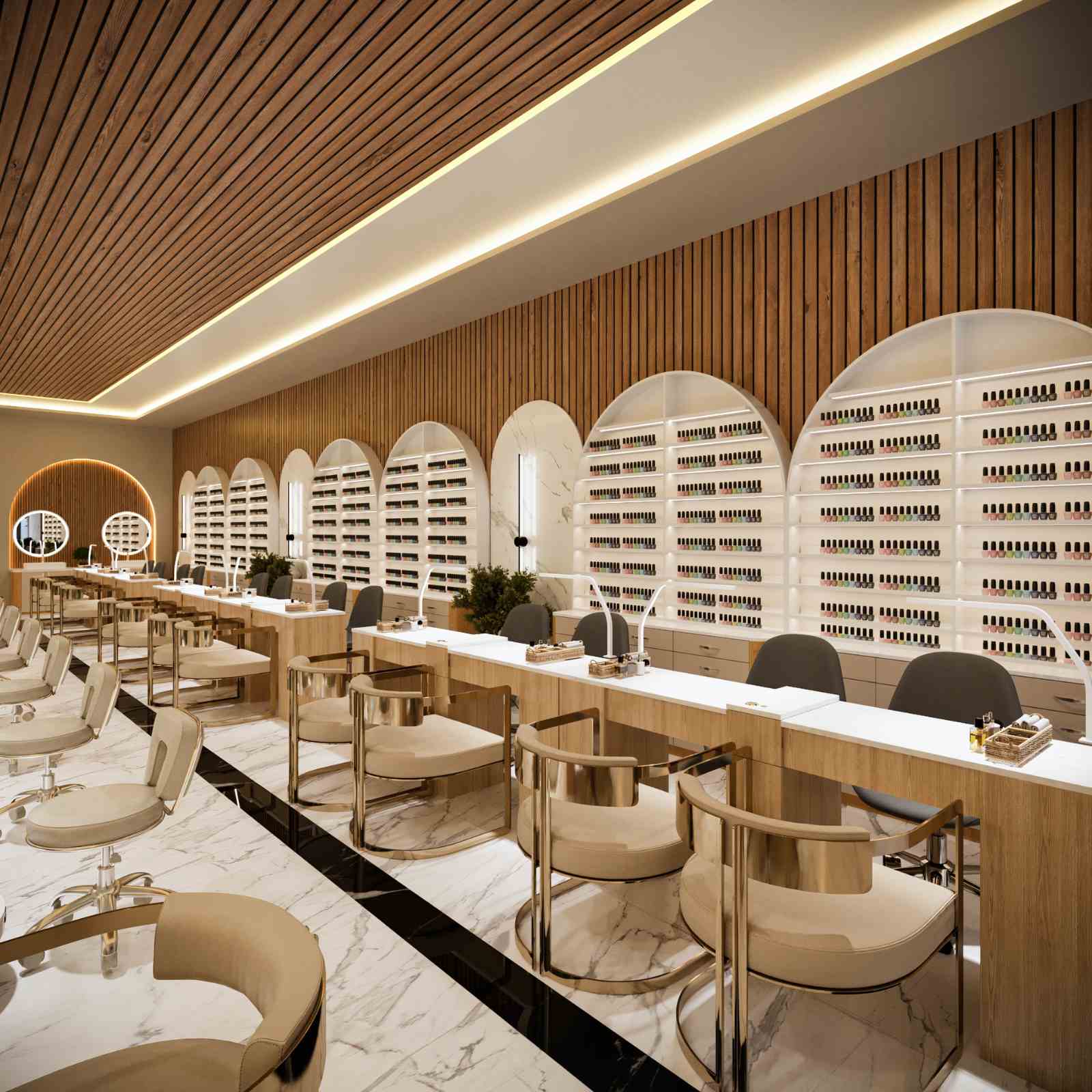 những xu hướng nail salon design Georgia độc đáo tinh tế