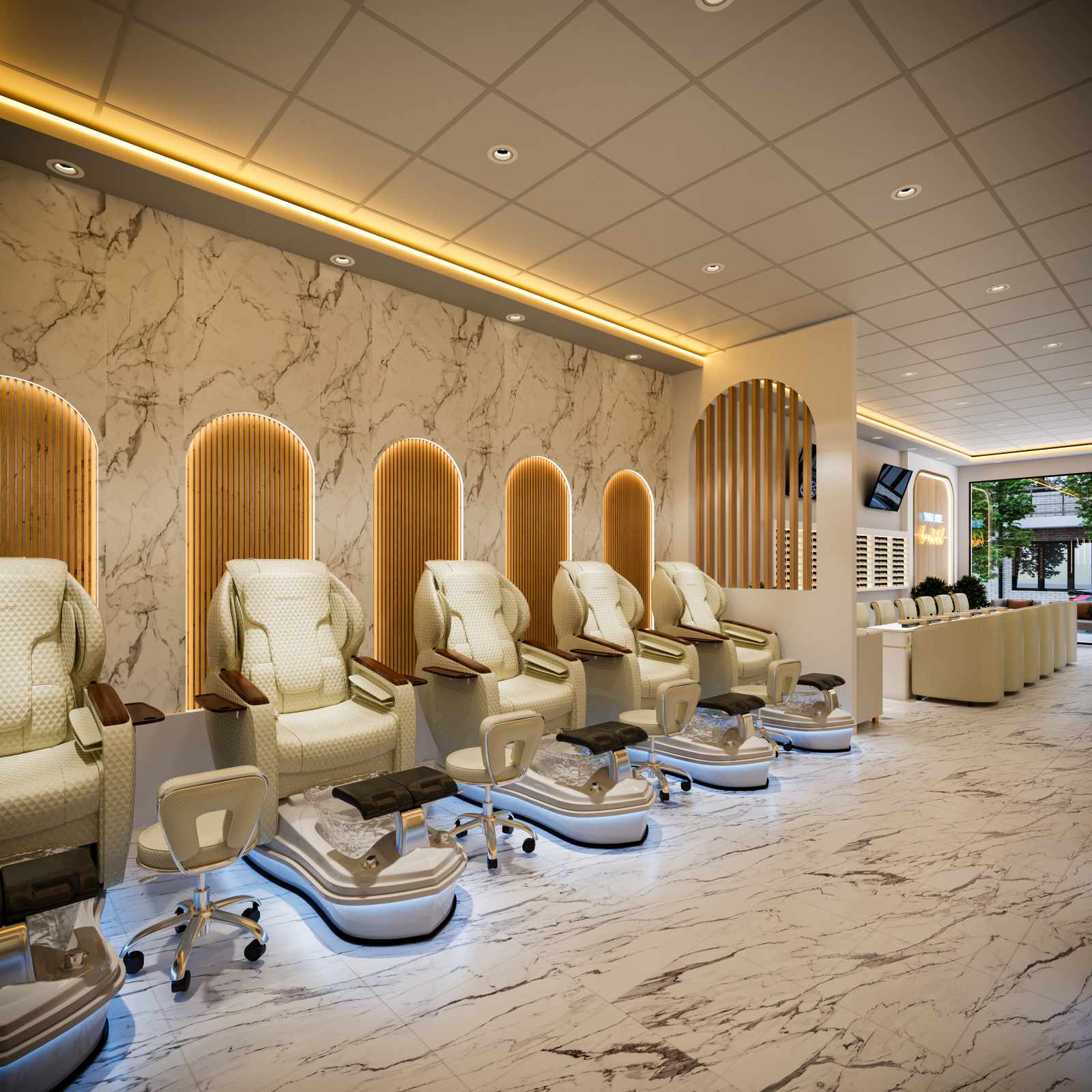 Thiết bị hiện đại giúp tối ưu ngân sách mở tiệm nail hiệu quả