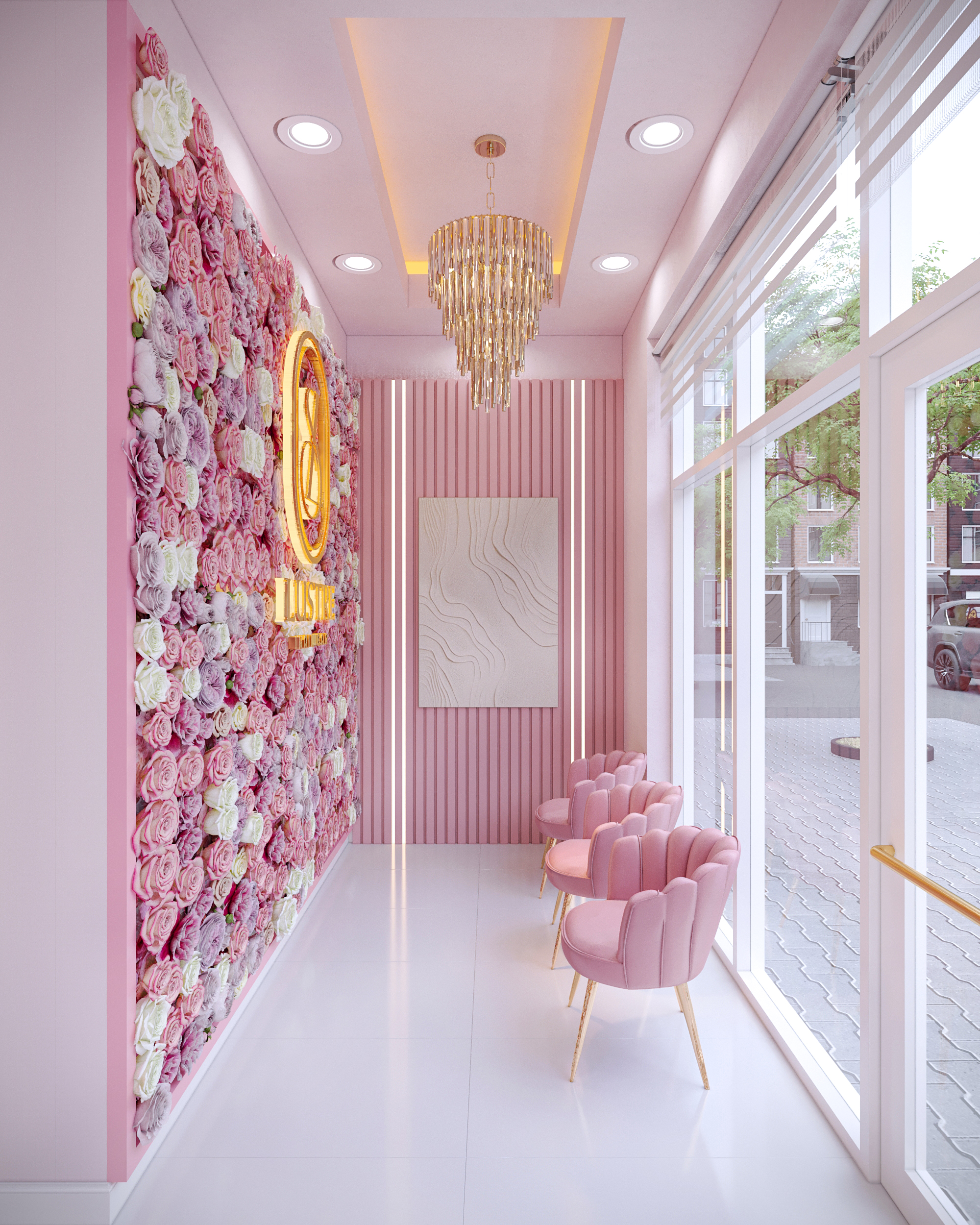 Thiết Kế Nội Thất Tiệm Nail Đẹp Với Decor Độc Đáo
