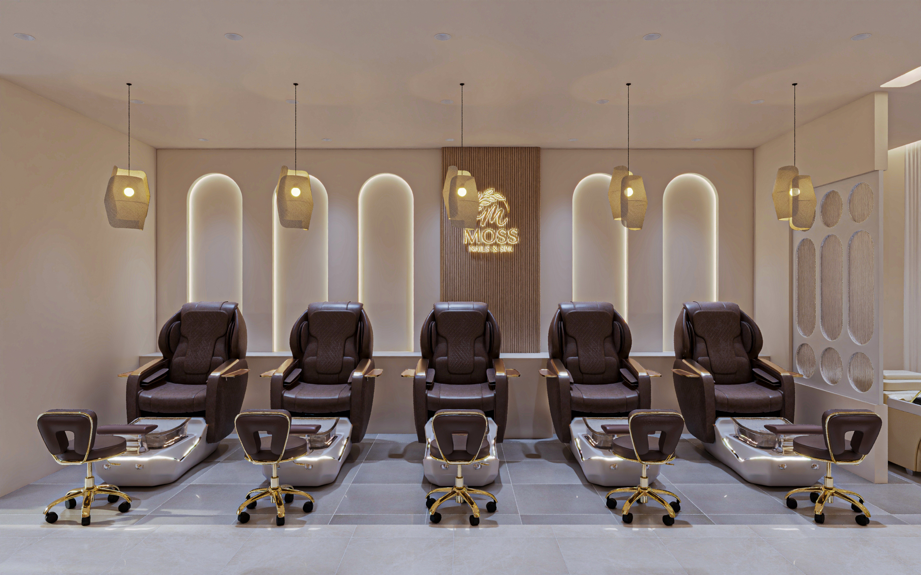 pedicure chair tiệm nail ở mỹ
