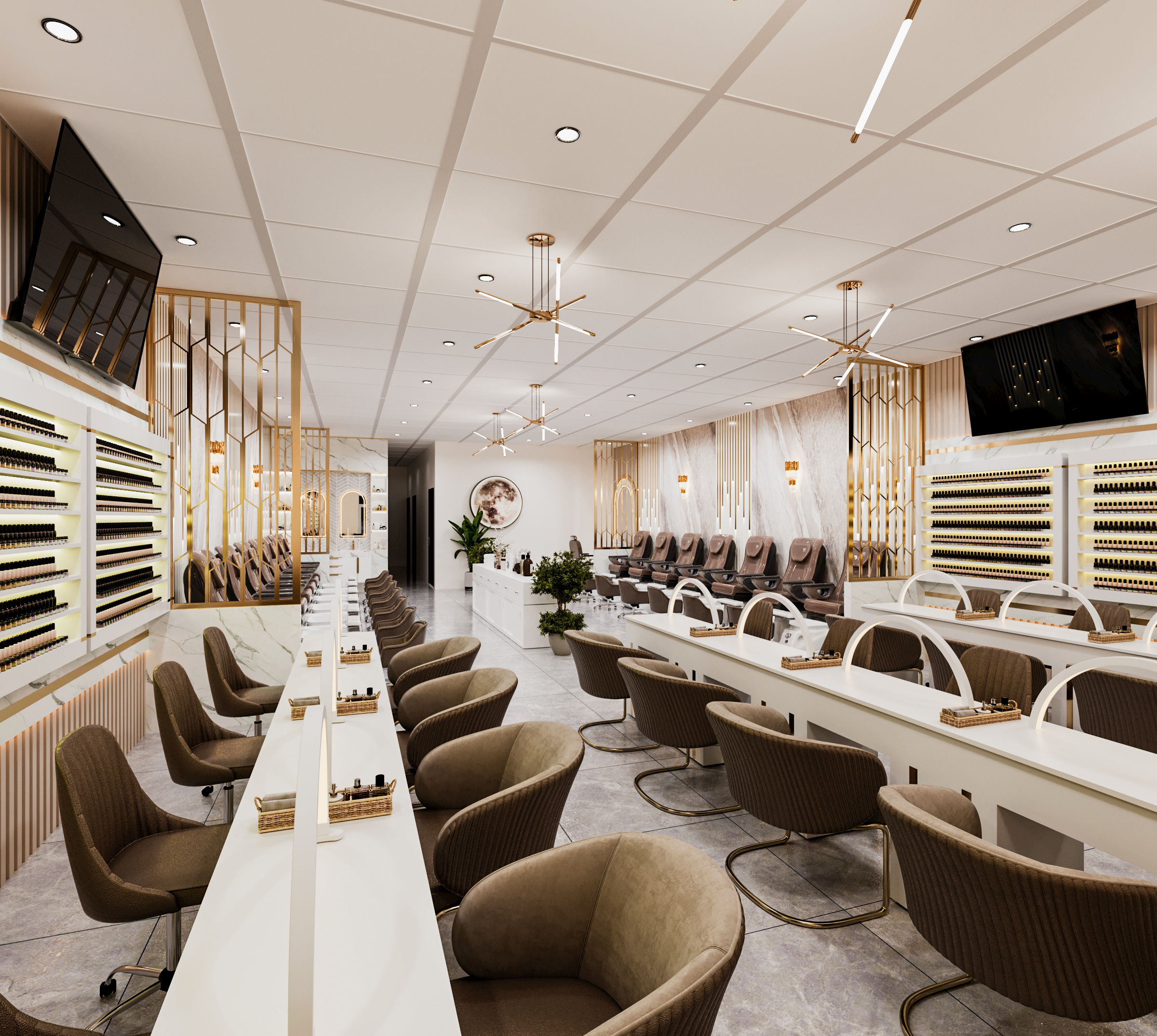Setup tiệm nail đẹp ở Mỹ quy trình 7 bước từ mặt bằng đến khai trương