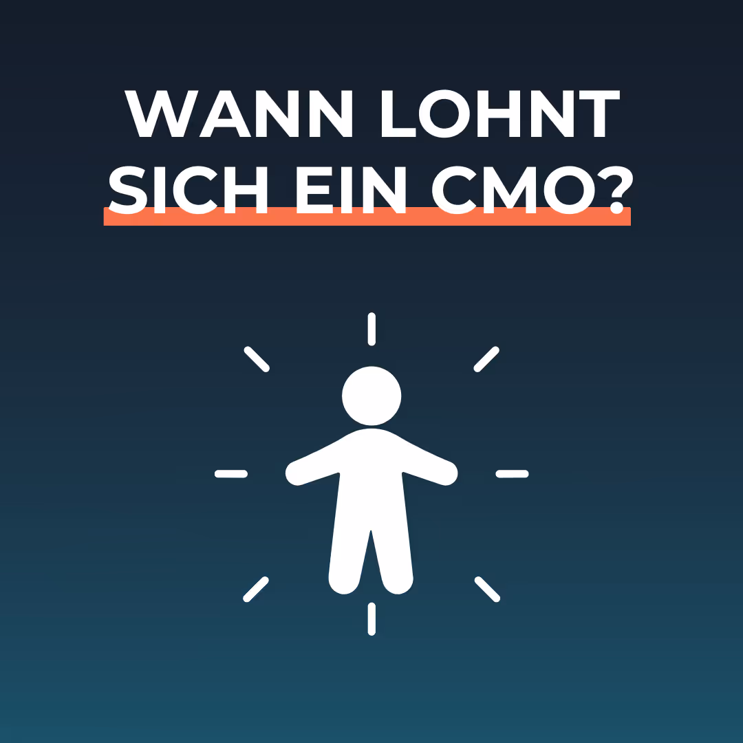 Was bedeutet CMO und ab wann lohnt sich ein CMO? post