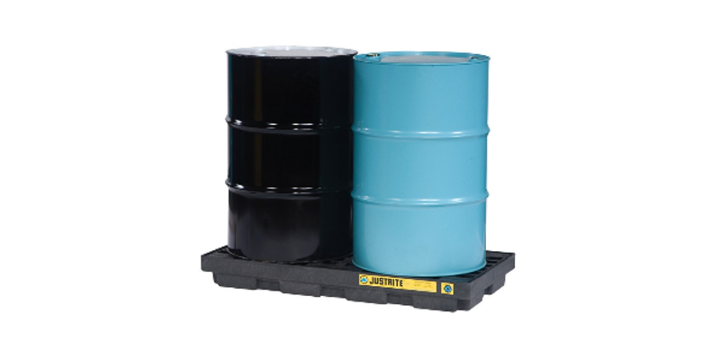 Arbeidsgulv for 2 fat.