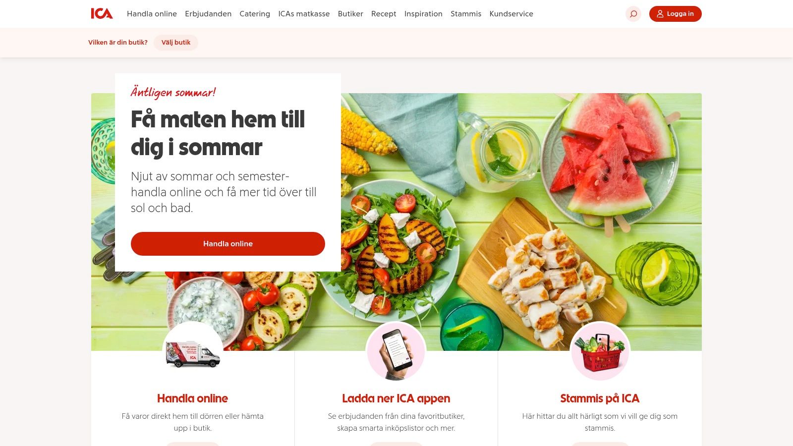 ICA – Onlinebutik