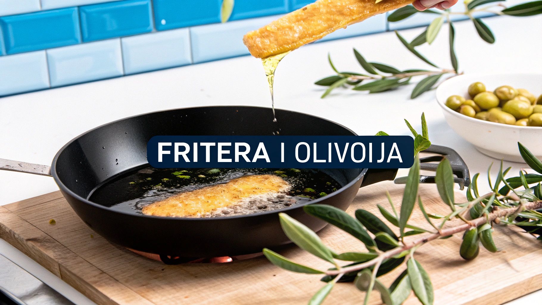 Kan man fritera i olivolja? Din guide till perfekt resultat