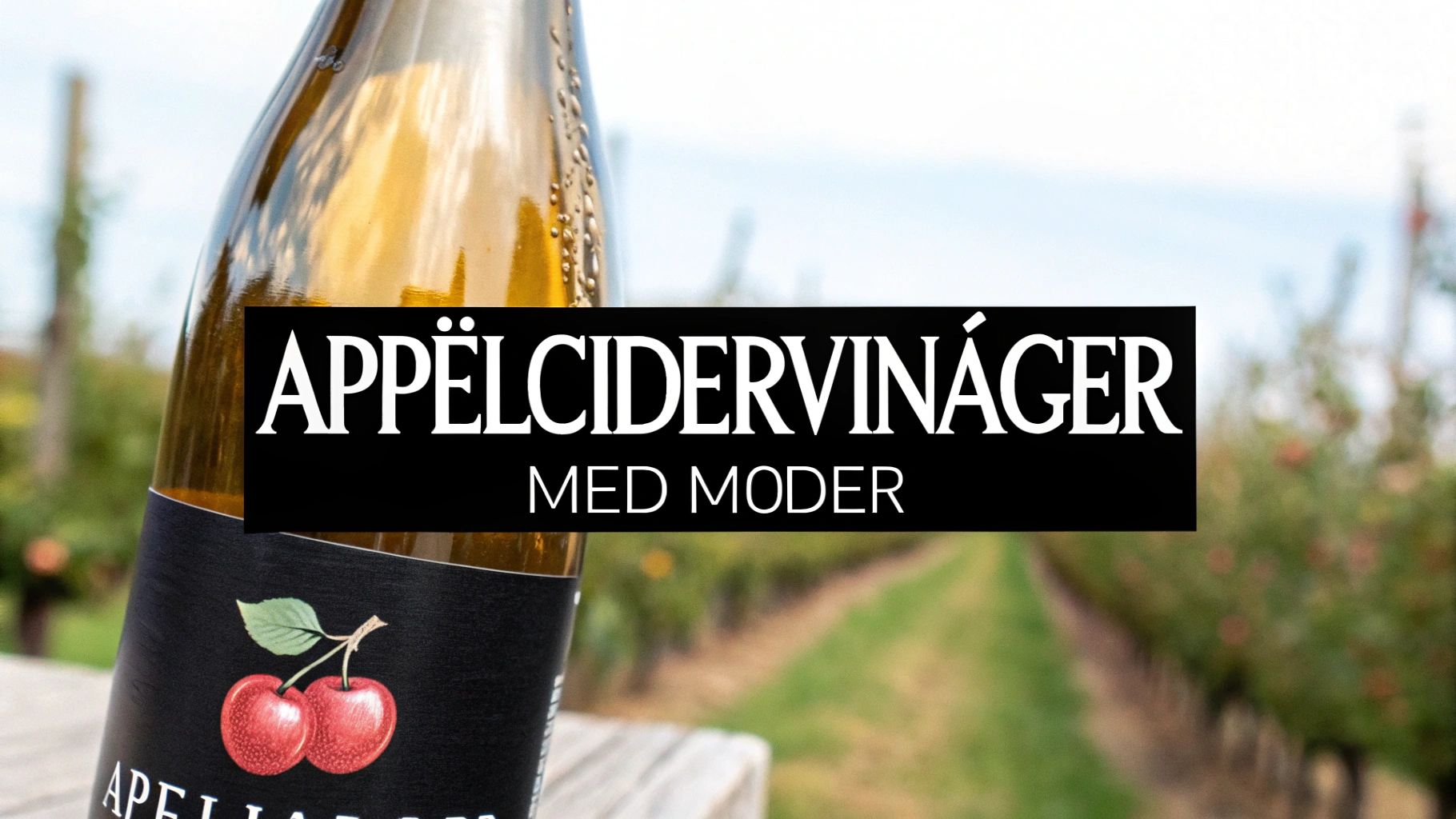 Vad är äppelcidervinäger med moder och varför är det bra