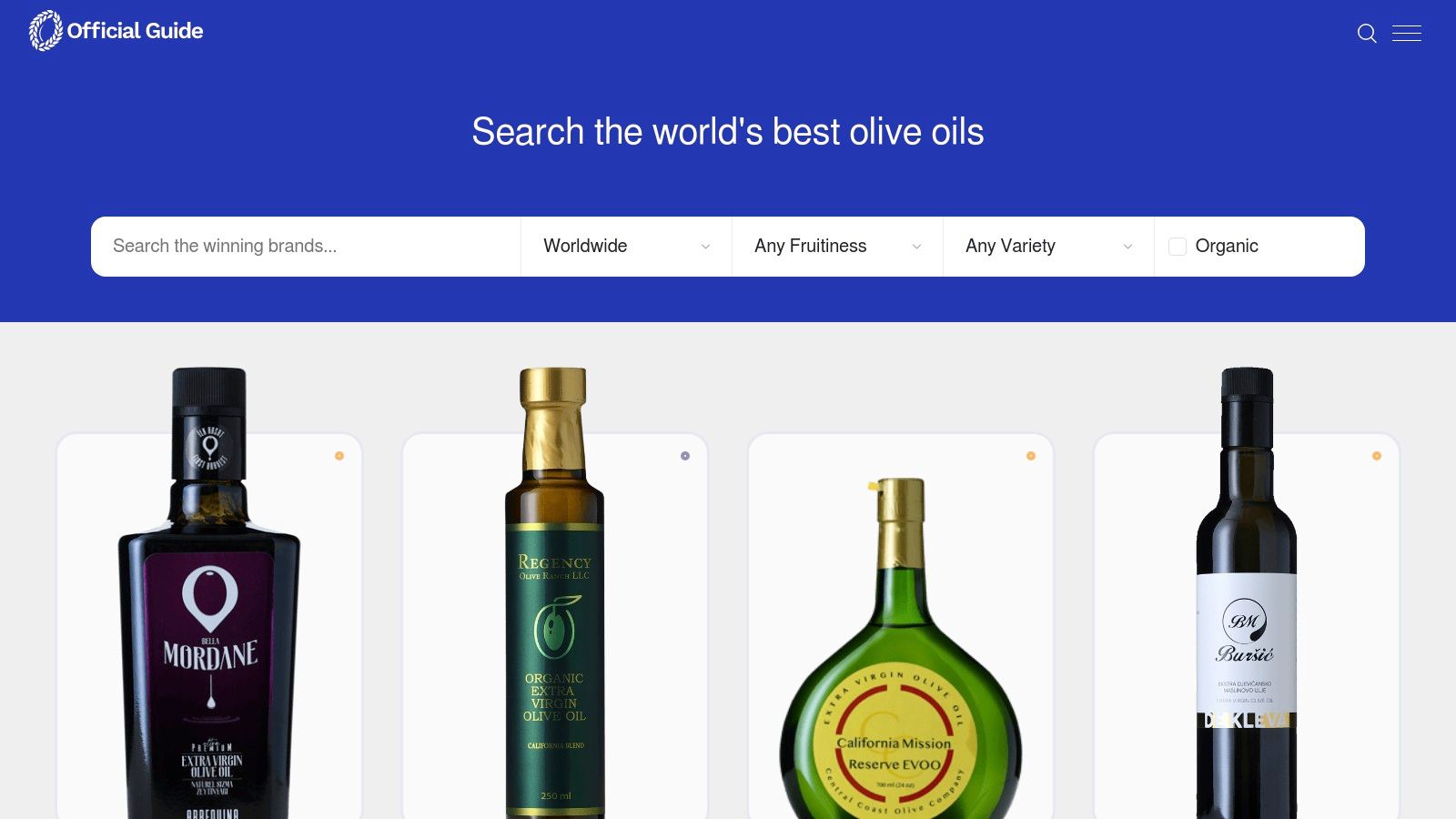 Best Olive Oils – Official Guide (NYIOOC)