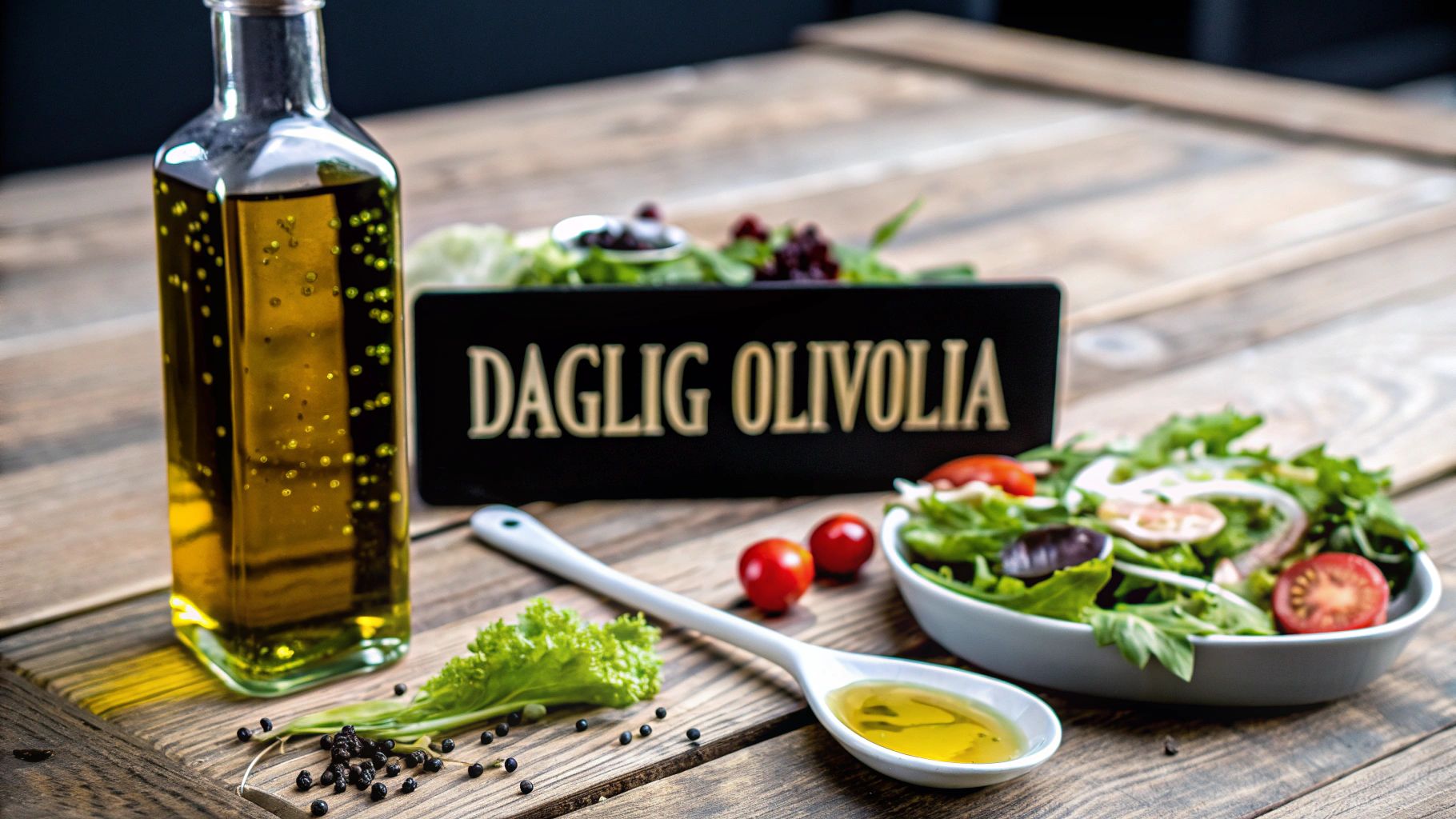 Hur mycket olivolja per dag för optimal hälsa?