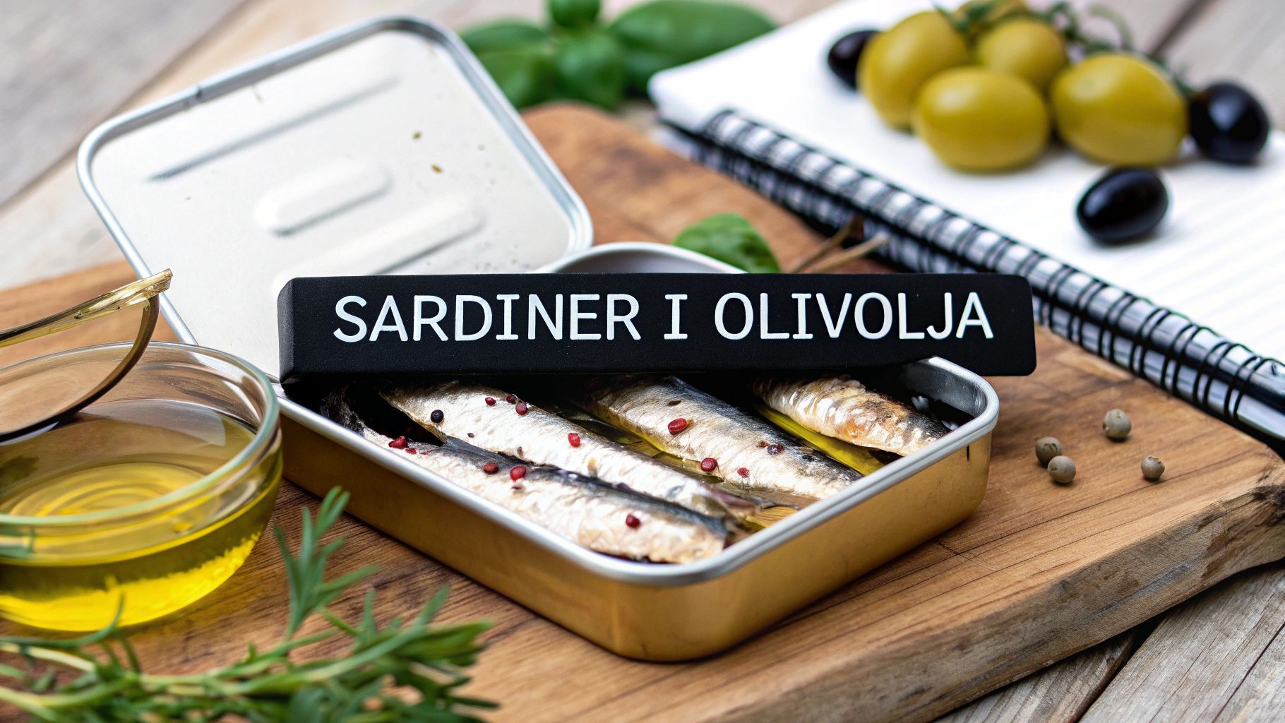 Sardiner i olivolja en komplett guide