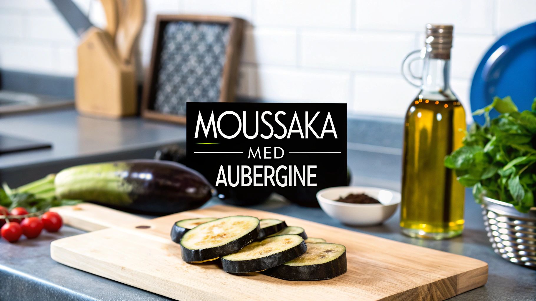 Moussaka med aubergine: Ett enkelt grekiskt recept