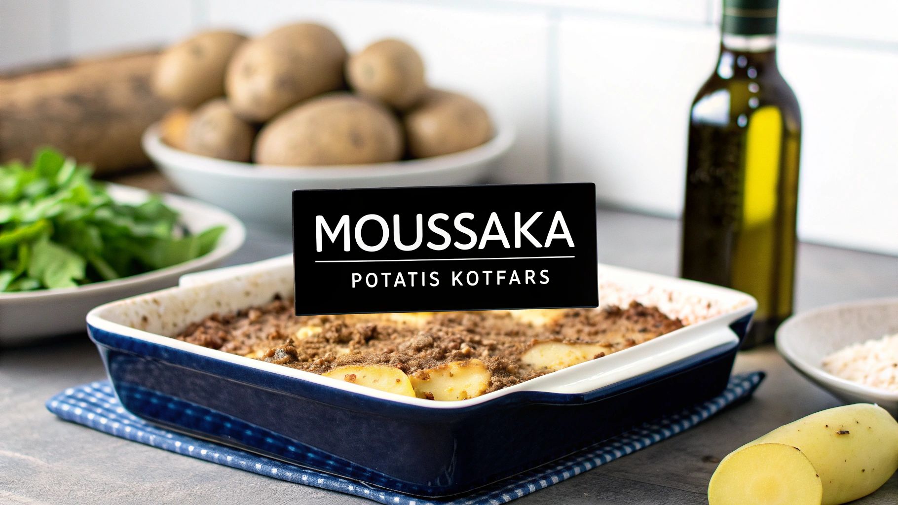 Laga moussaka potatis och köttfärs - En perfekt guide