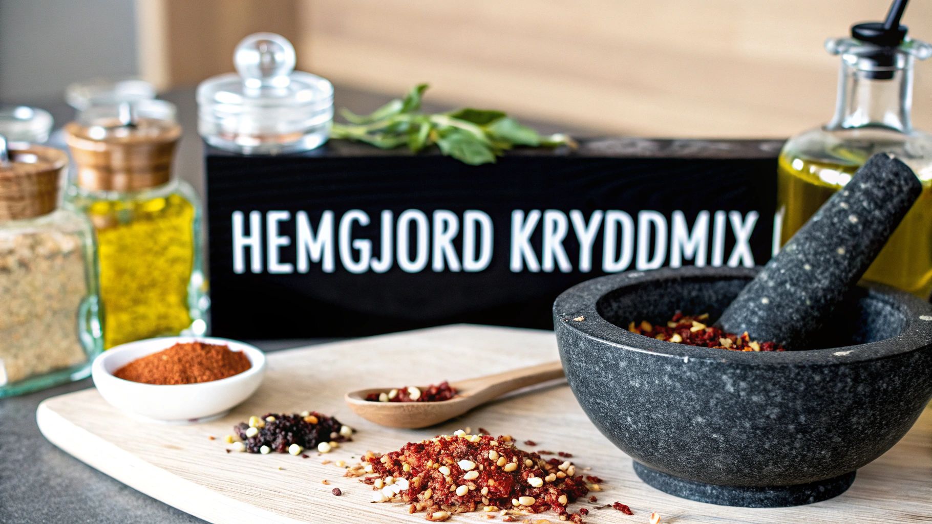 Gör din egen chili con carne kryddmix