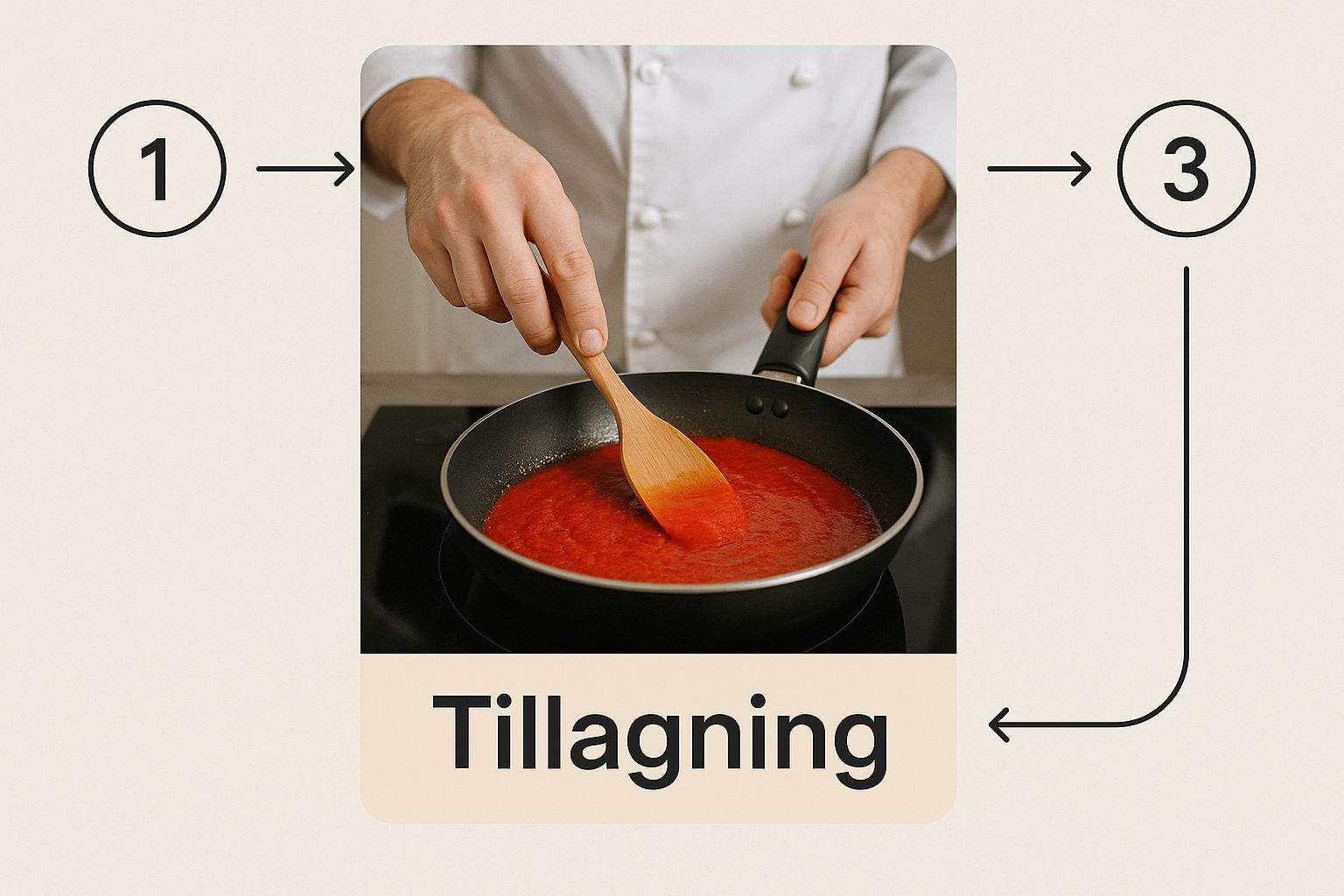 Infographic about patatas bravas sås