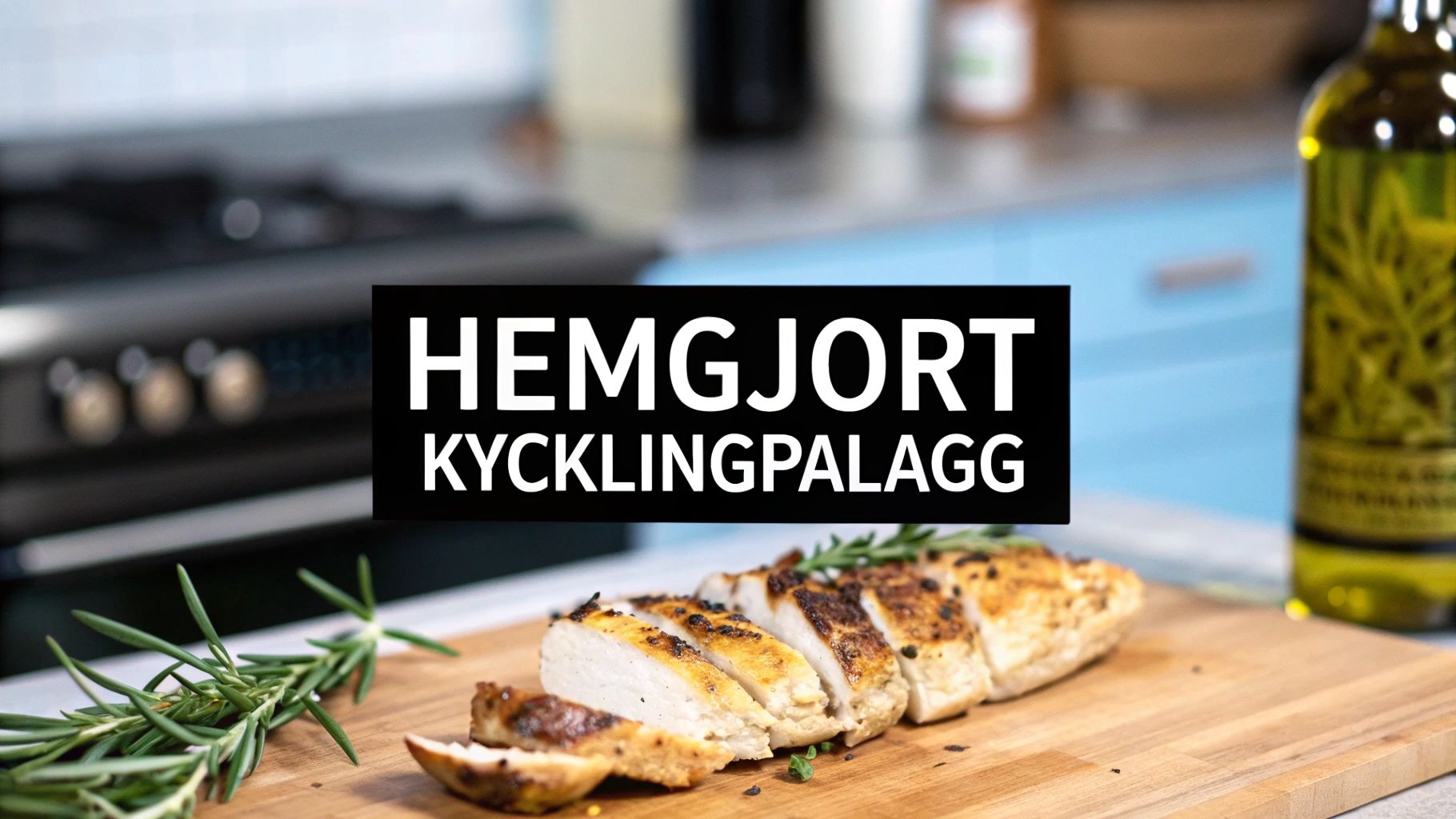 Gör eget grillad kyckling pålägg enkelt hemma