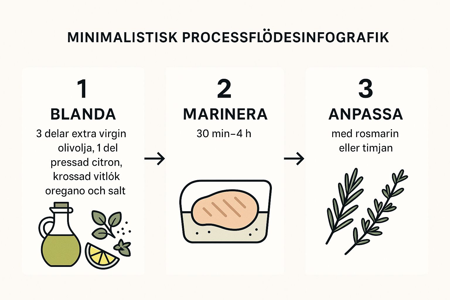 Infographic about grillad kyckling pålägg